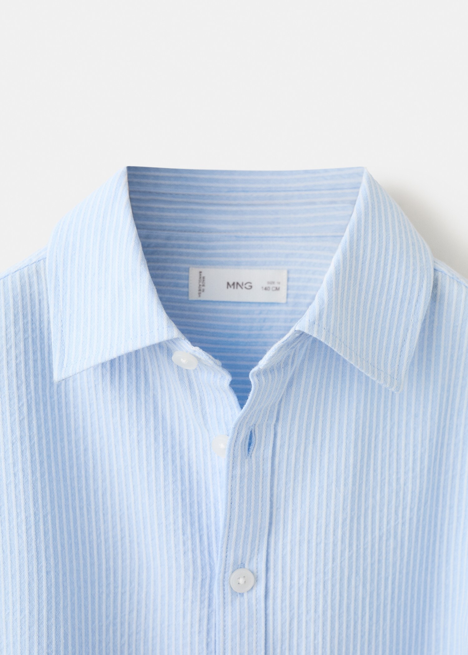 100% cotton striped shirt - Details of the article 8