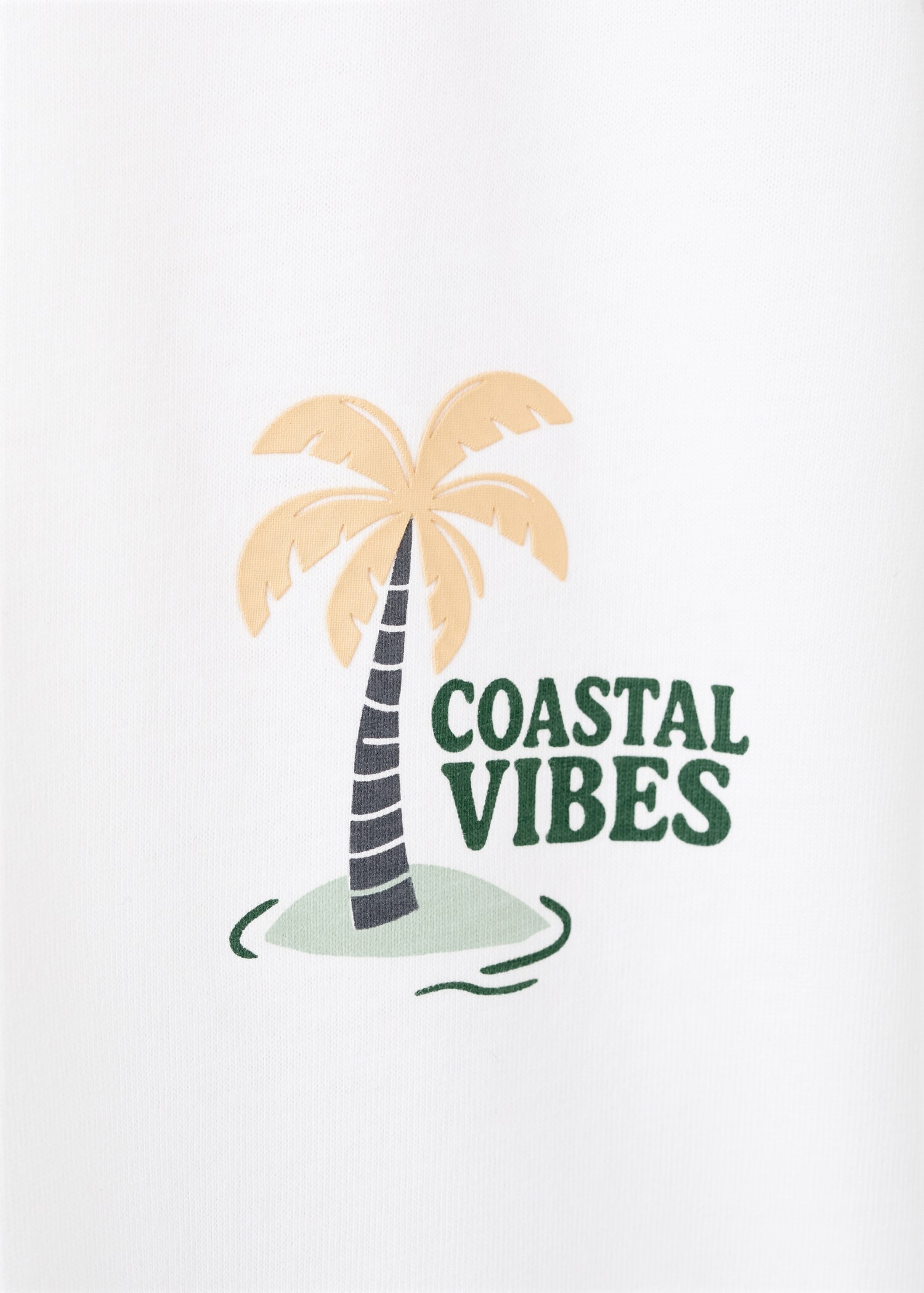 T-shirt en coton imprimé - Détail de l'article 0