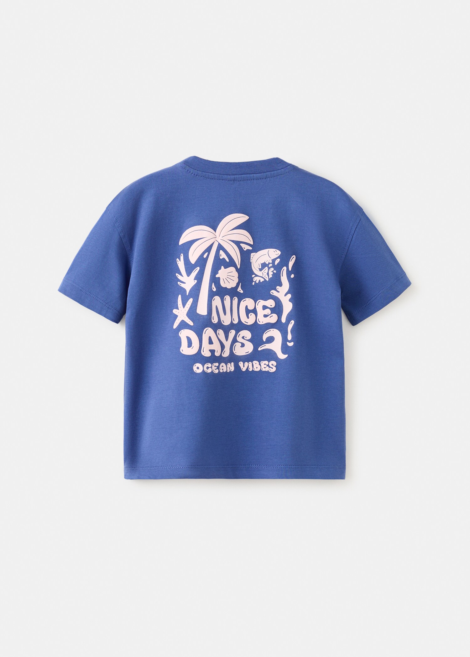 Short-sleeved printed t-shirt - Reverse of the article