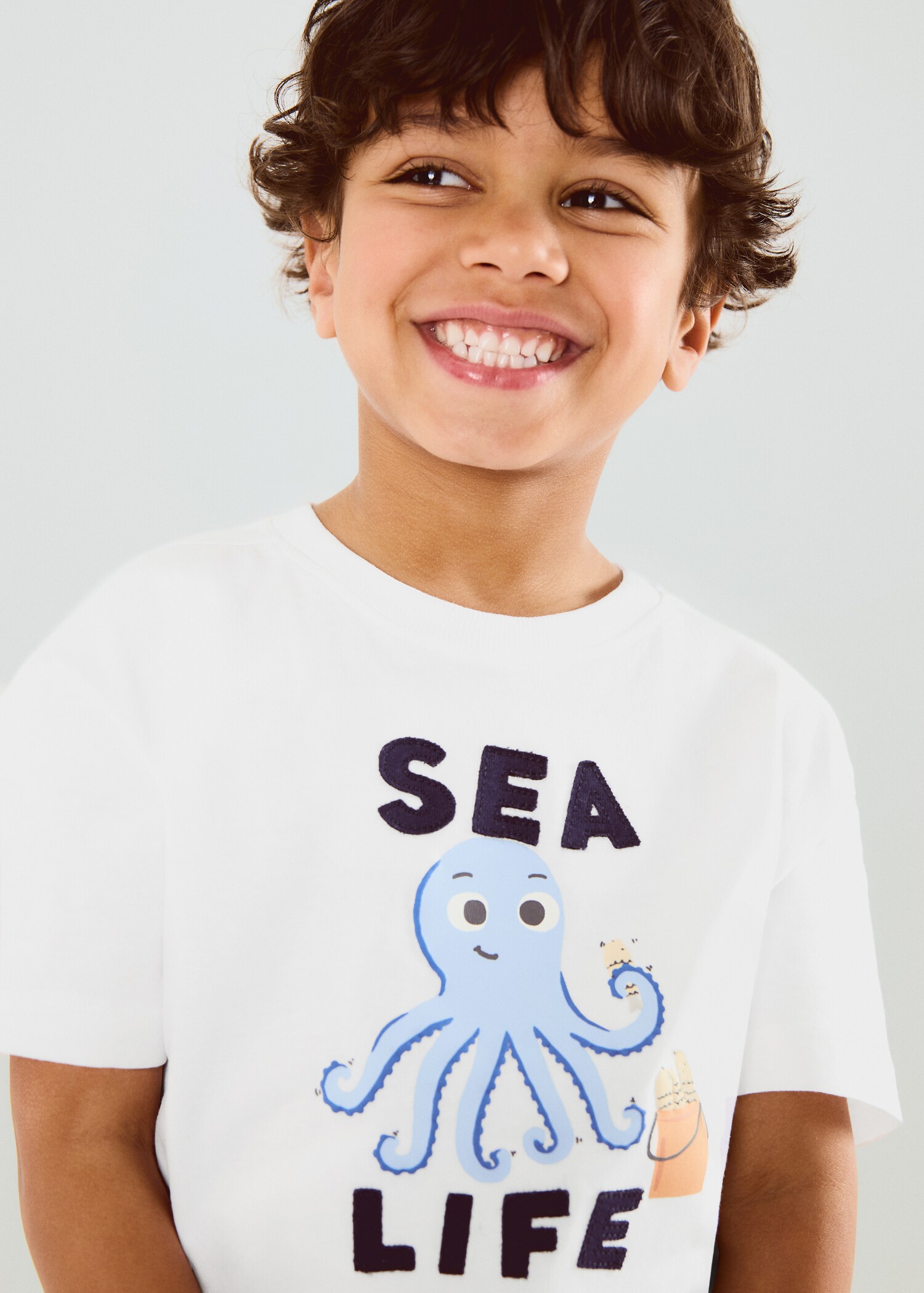 Camiseta algodón estampada - Detalle del artículo 1