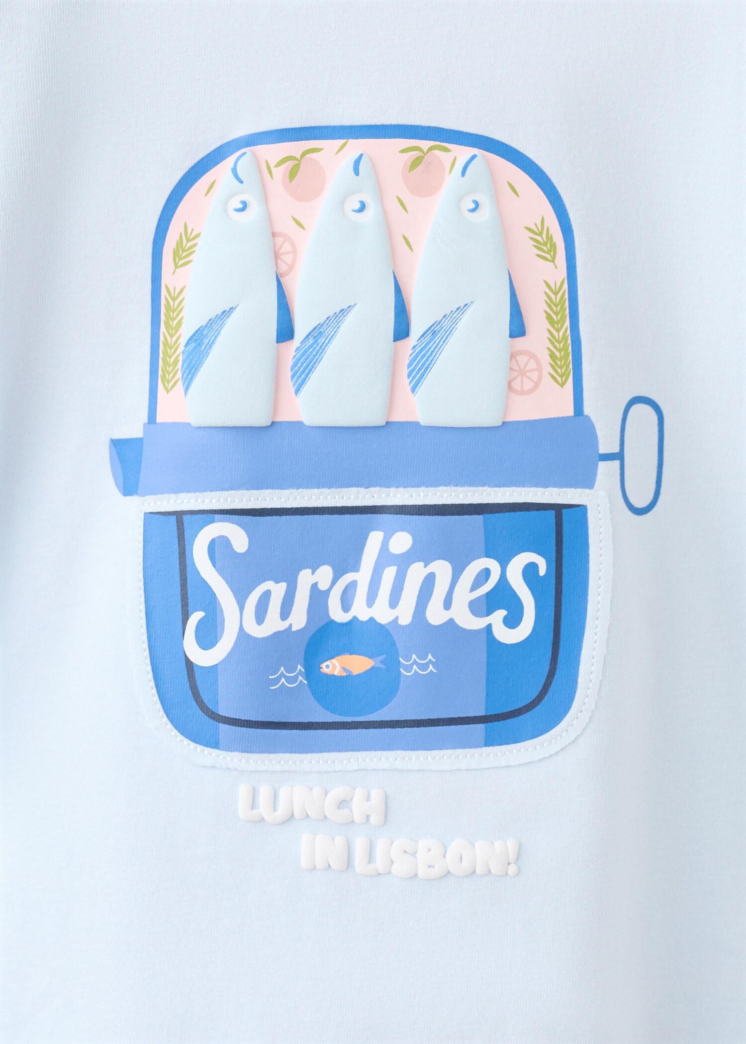 T-shirt en coton imprimé - Détail de l'article 8