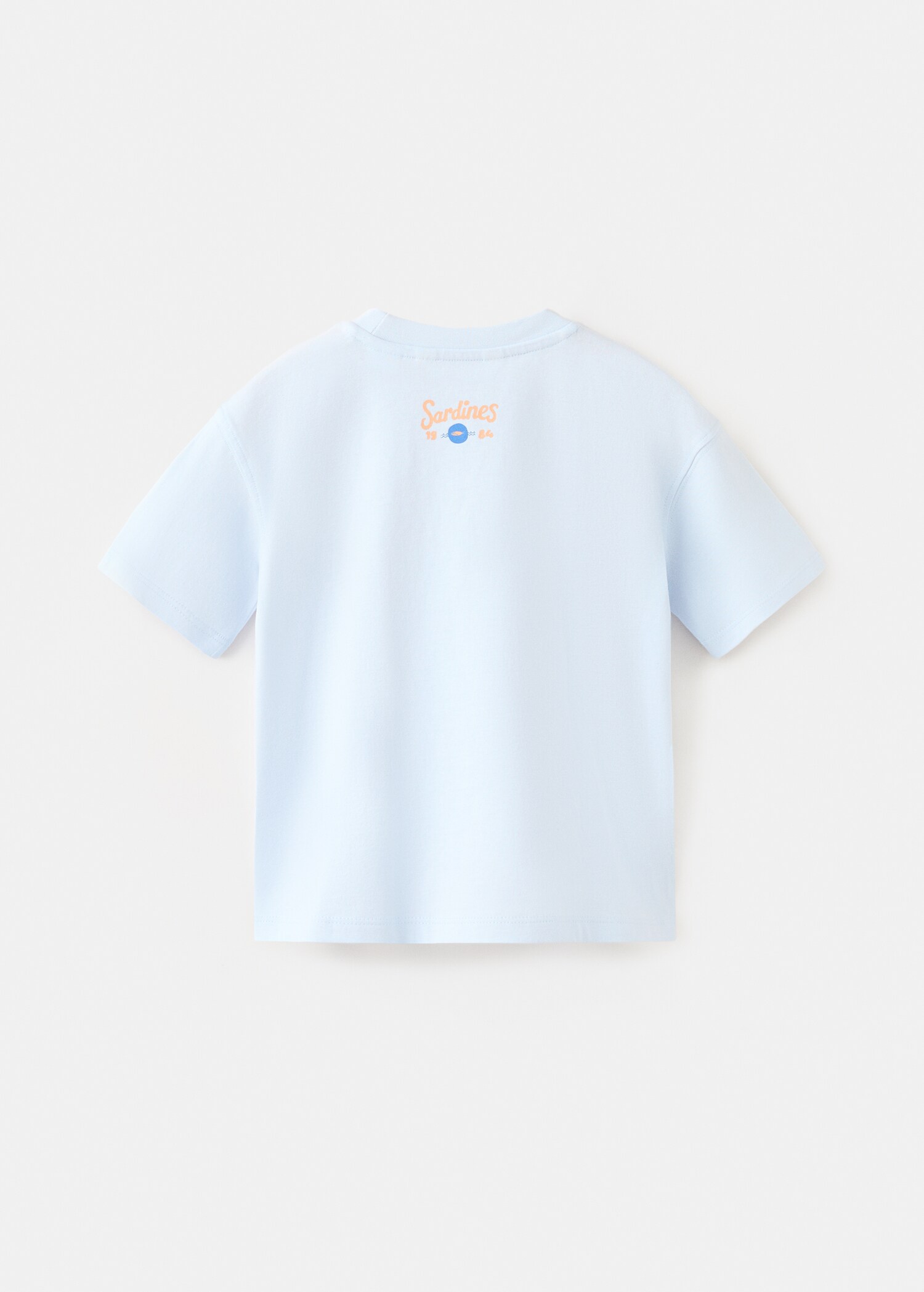 T-shirt en coton imprimé - Verso de l’article