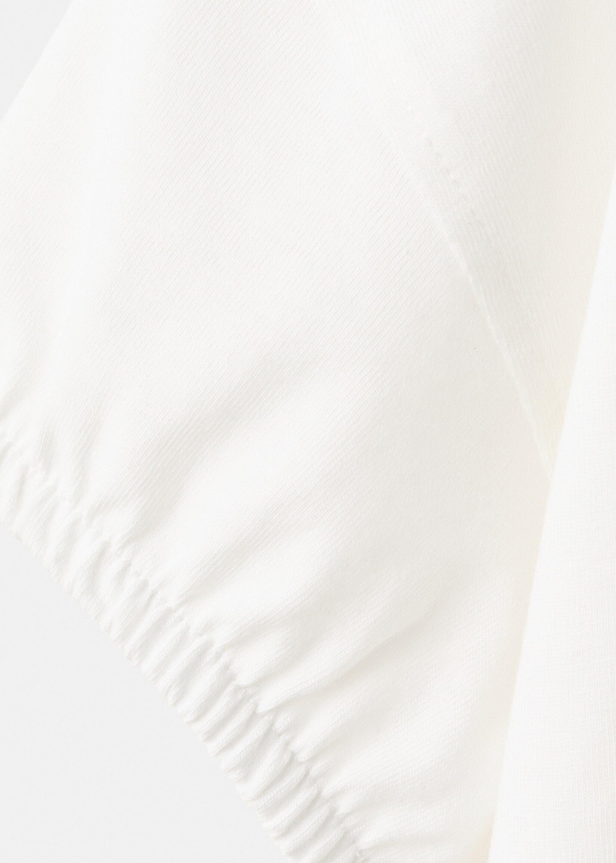 Printed cotton-blend t-shirt - Details of the article 0, Off White. Ref: 27006742-00.