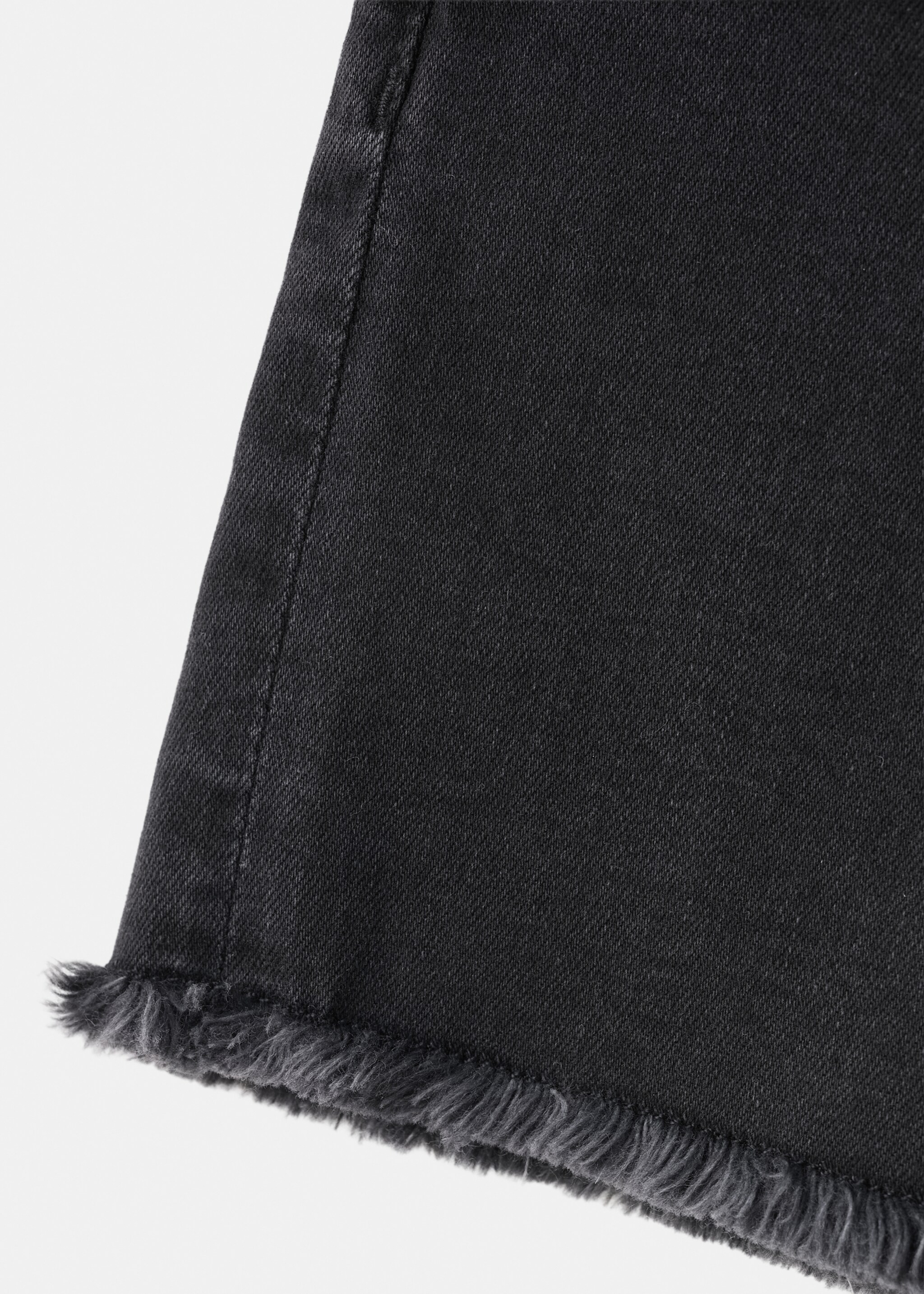 Short en jean à clous - Détail de l'article 8, Black denim. Ref: 27006743-00.