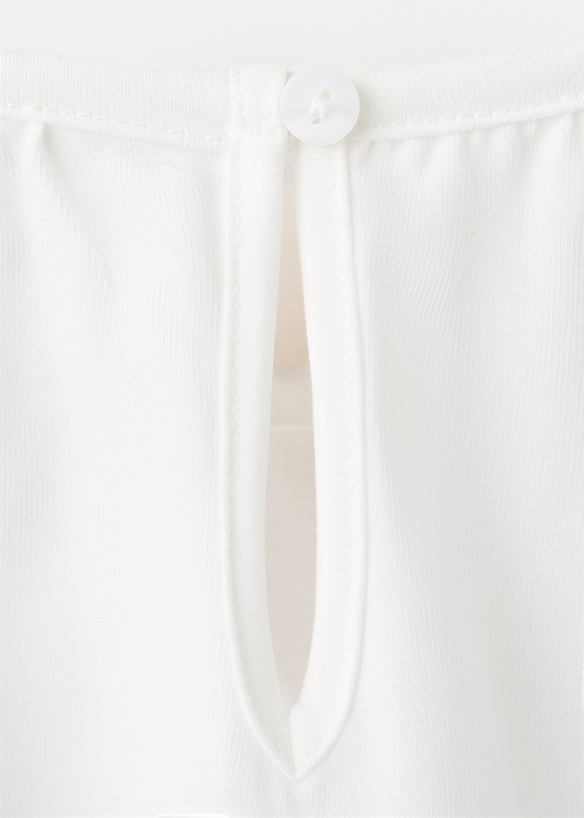 T-shirt coton étoiles - Détail de l'article 8, Blanc cassé. Ref: 27006751-00.