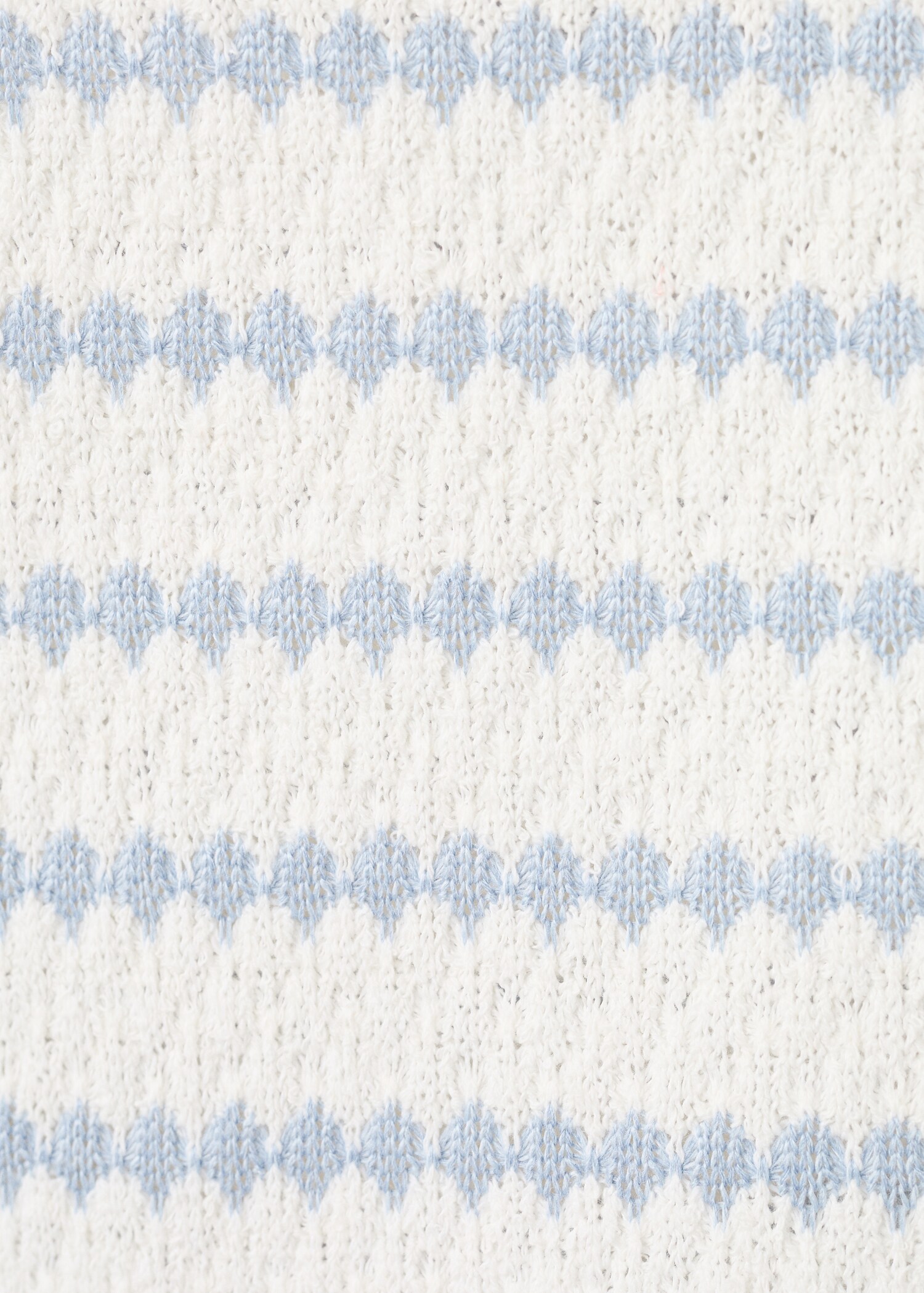 Two-tone knitted top - Details of the article 0