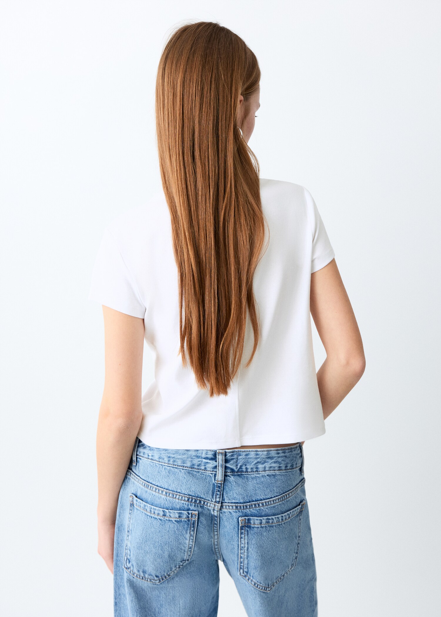 Camiseta básica algodón - Reverso del artículo