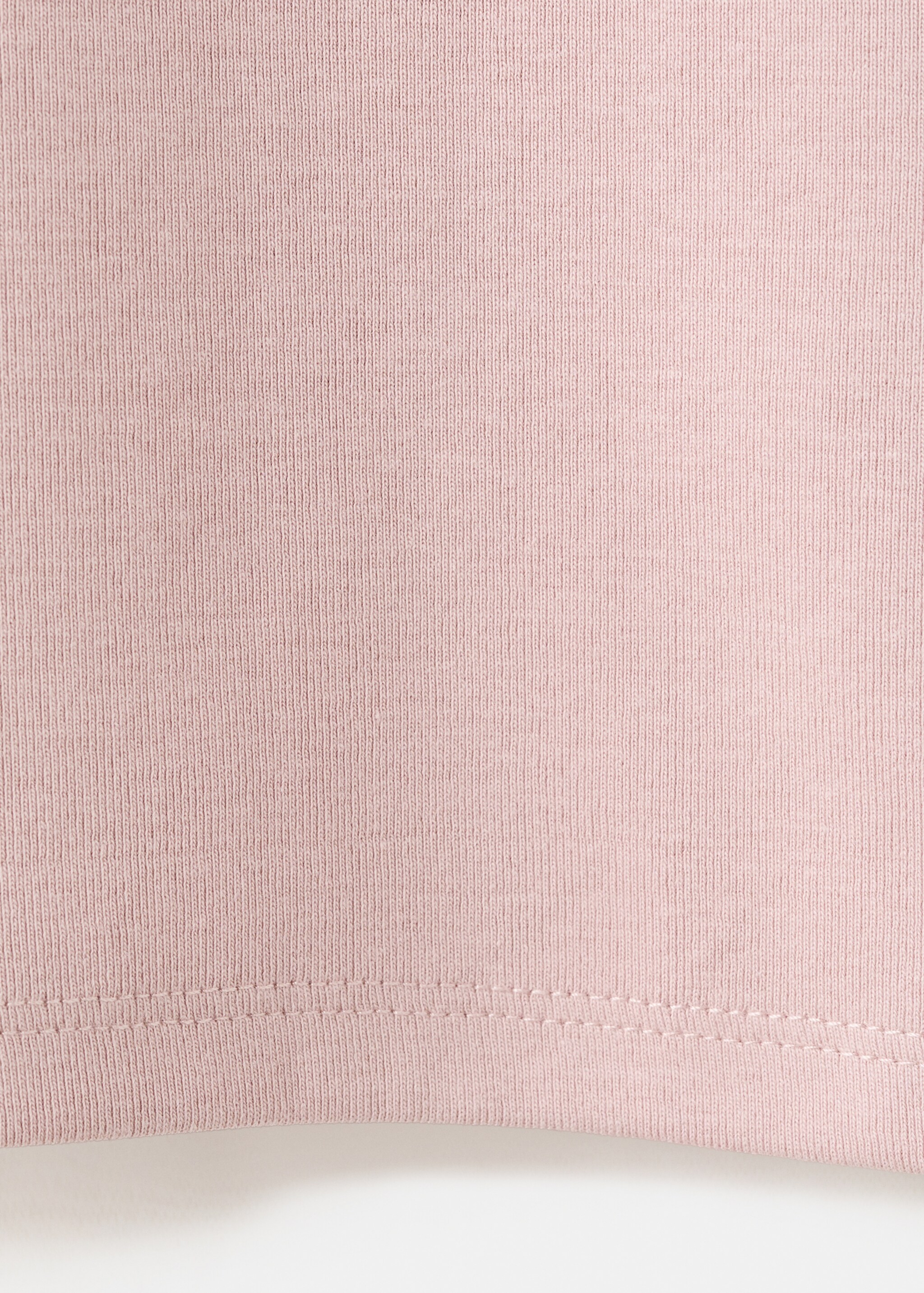 Camiseta básica algodón - Detalle del artículo 0, Rosa. Ref: 27006760-00.