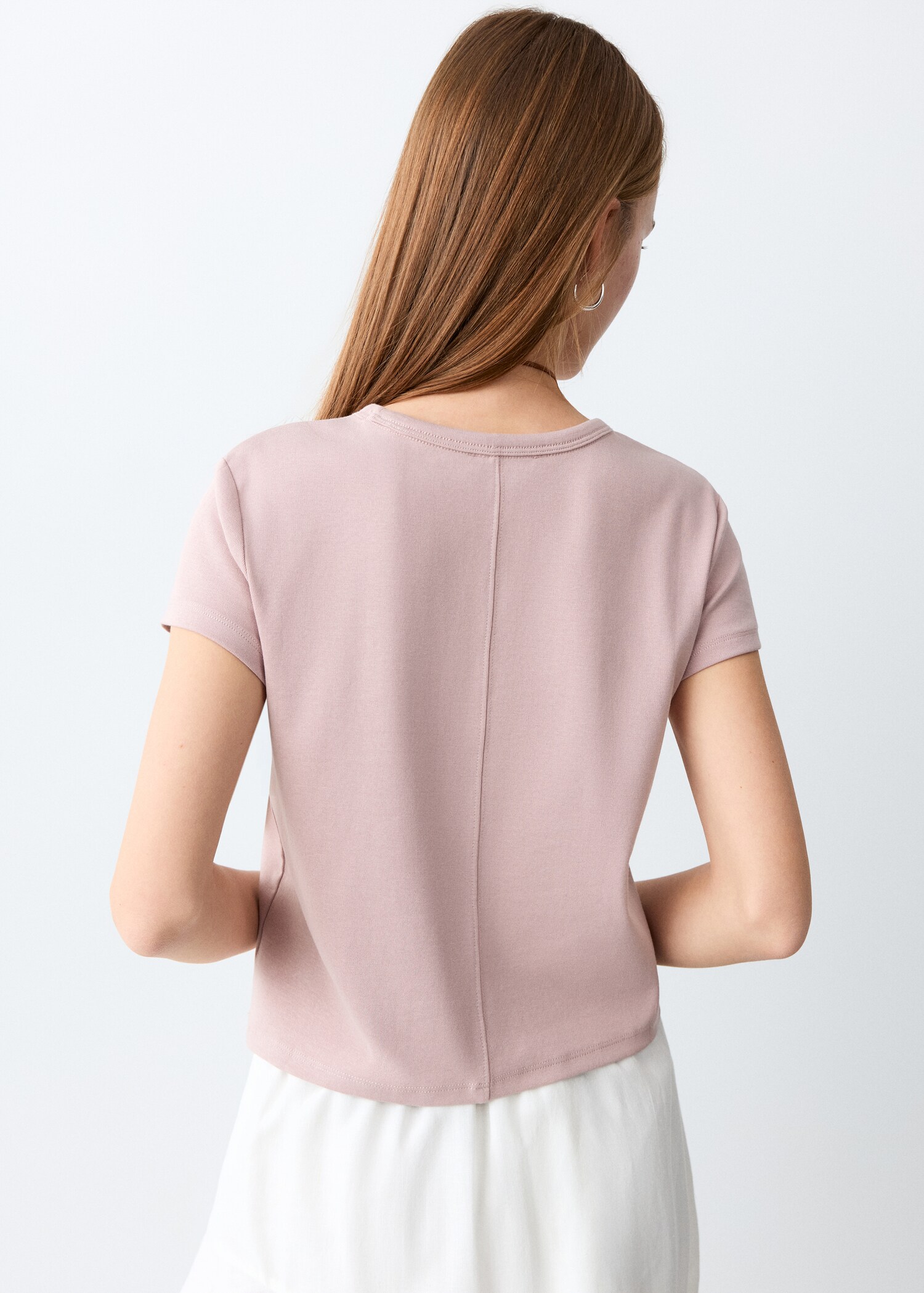 Camiseta básica algodón - Reverso del artículo