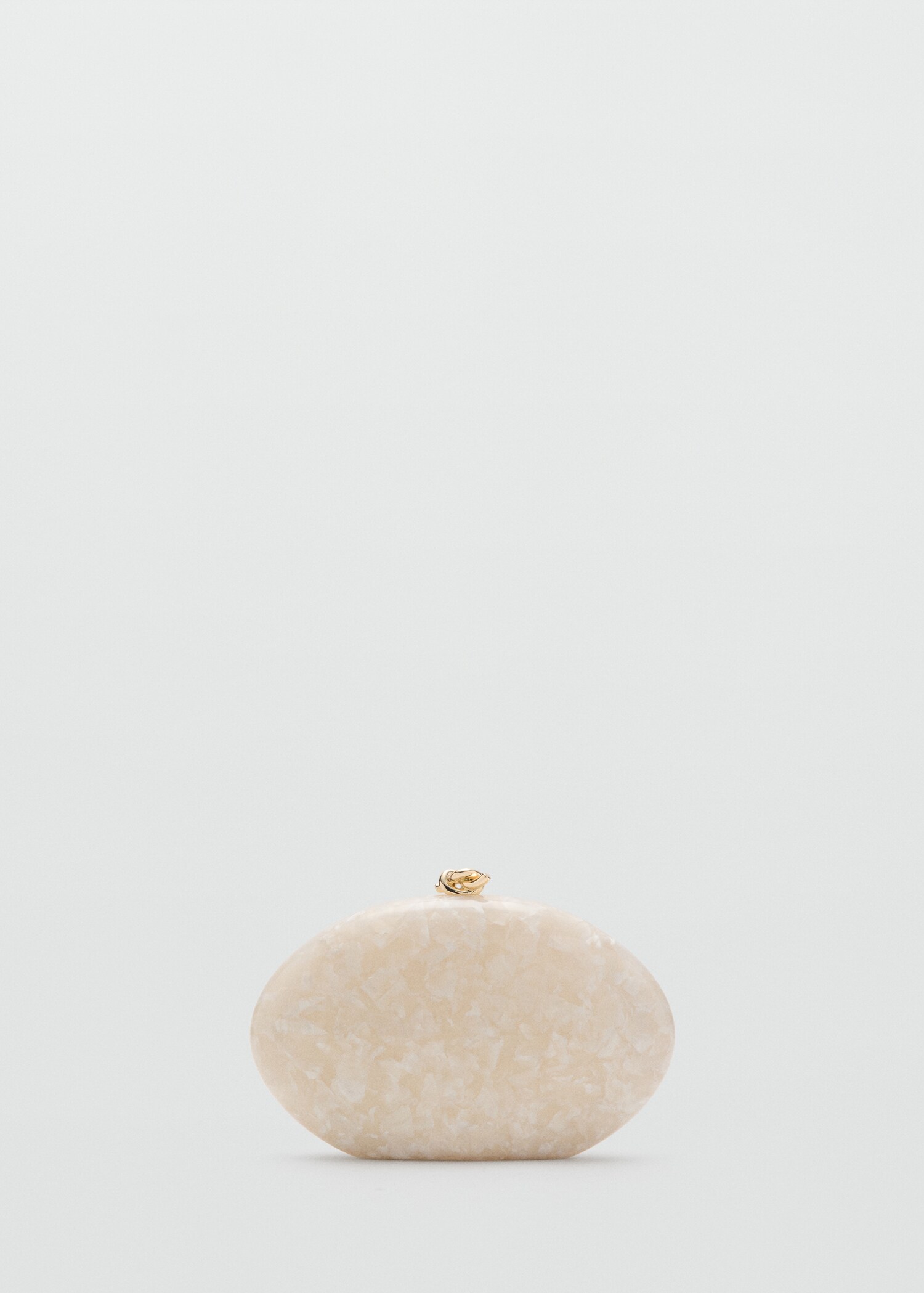 Pearl-effect clutch bag - Article without model