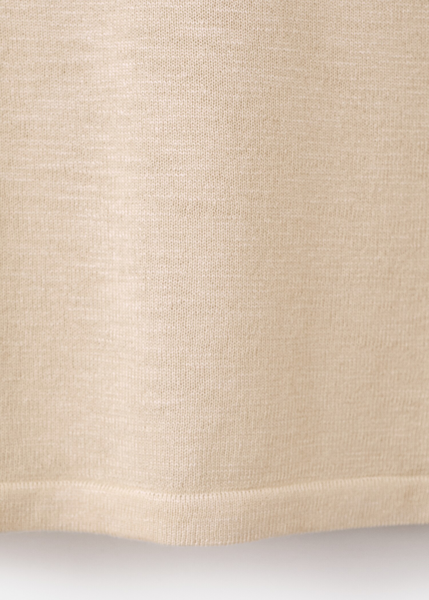 Short-sleeved fine-knit sweater - Details of the article 0