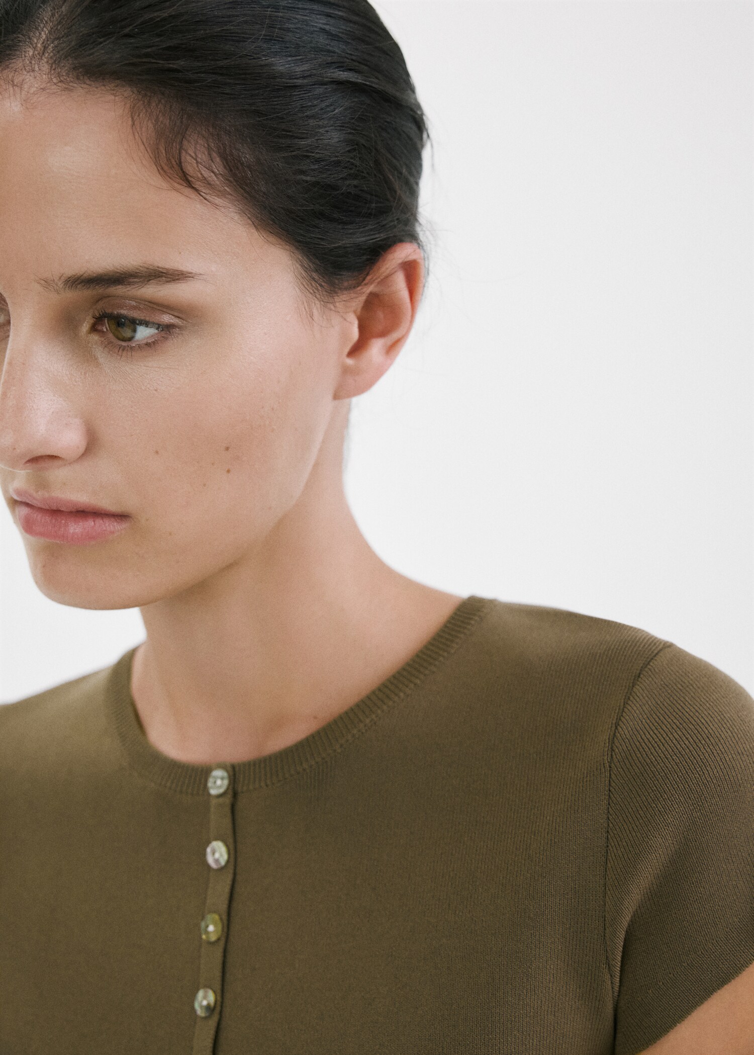 Jersey punto detalle botones - Detalle del artículo 1