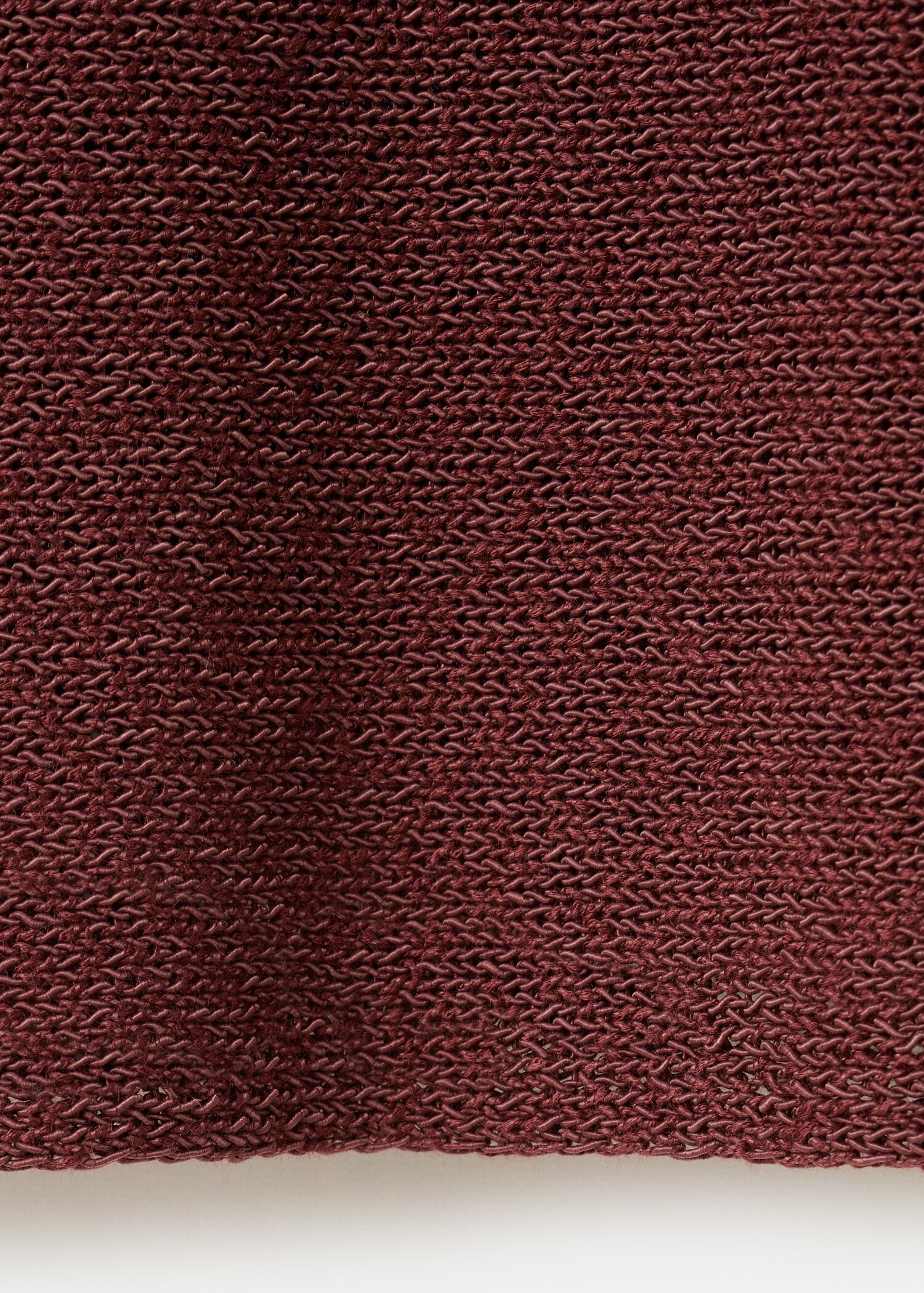 Short-sleeved knitted sweater - Details of the article 0