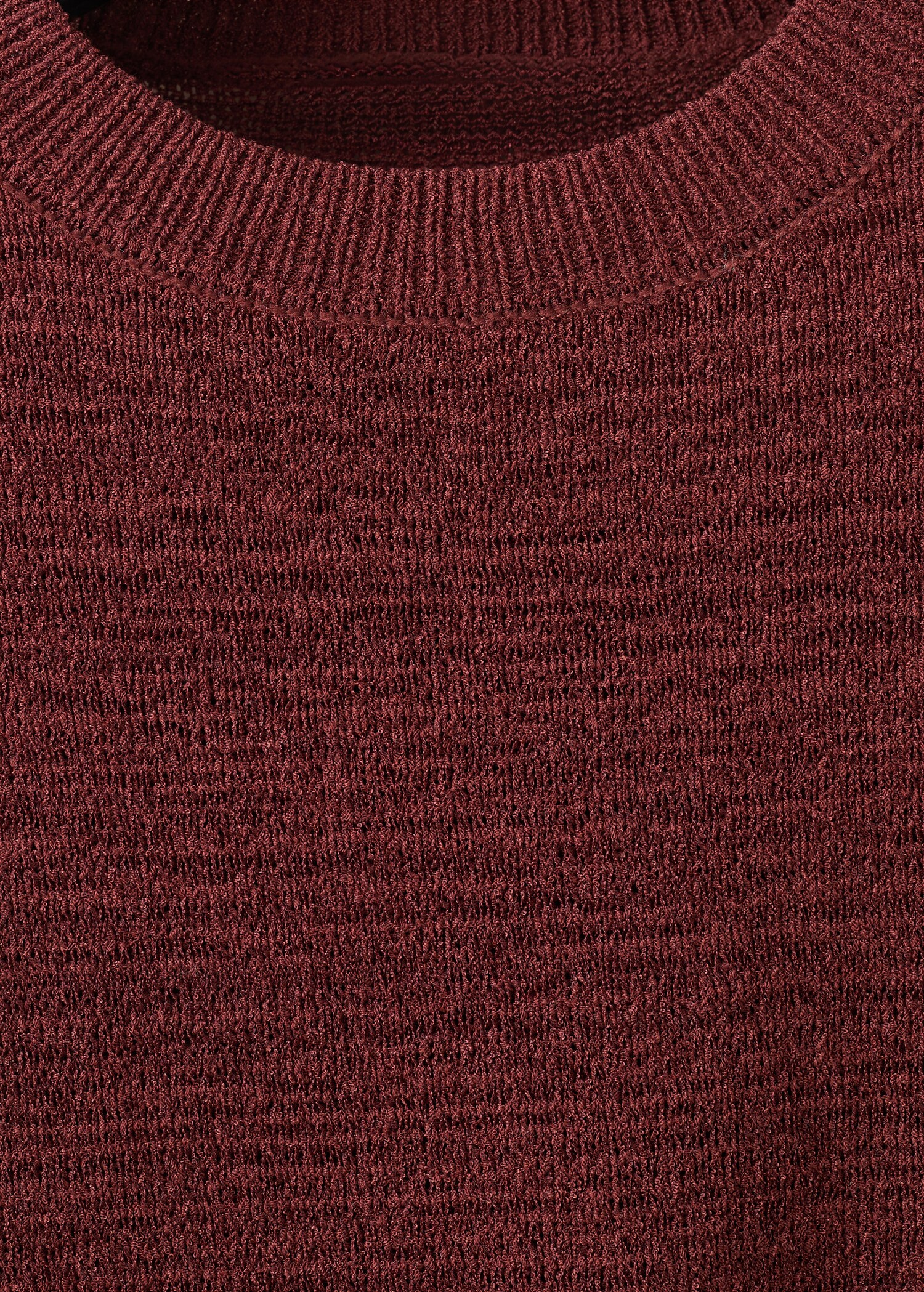Short-sleeved knitted sweater - Details of the article 8