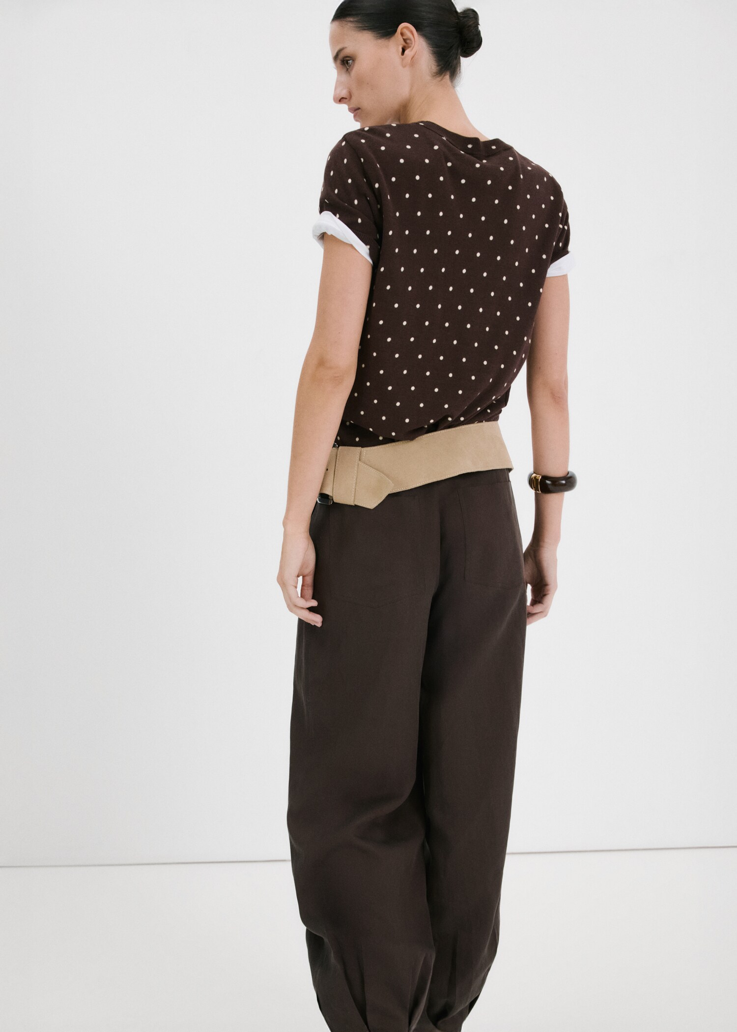 Jersey punto lunares - Reverso del artículo