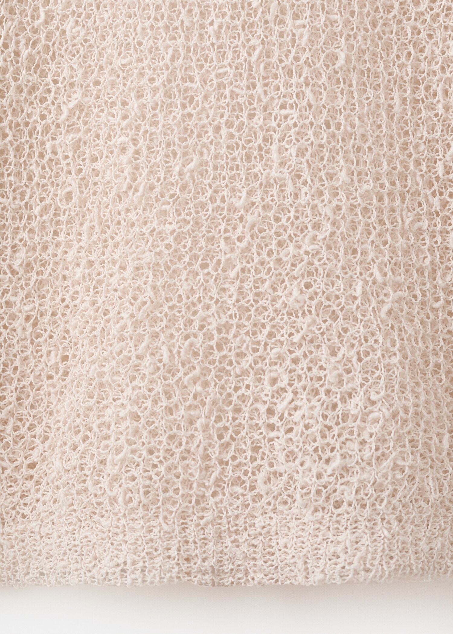 Open-knit long-sleeve jumper - Details of the article 0