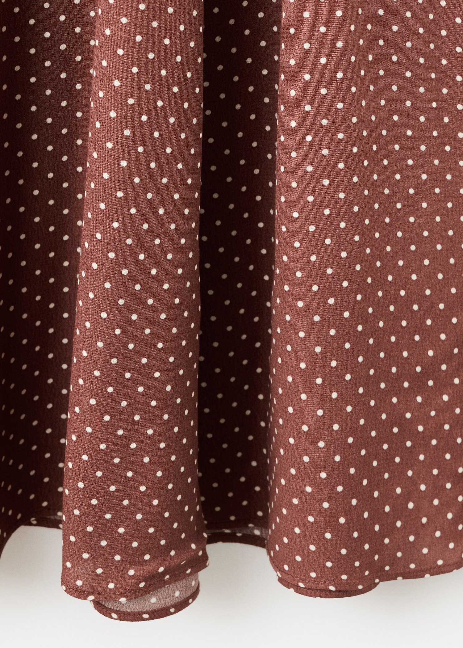 Robe à pois évasée - Détail de l'article 0