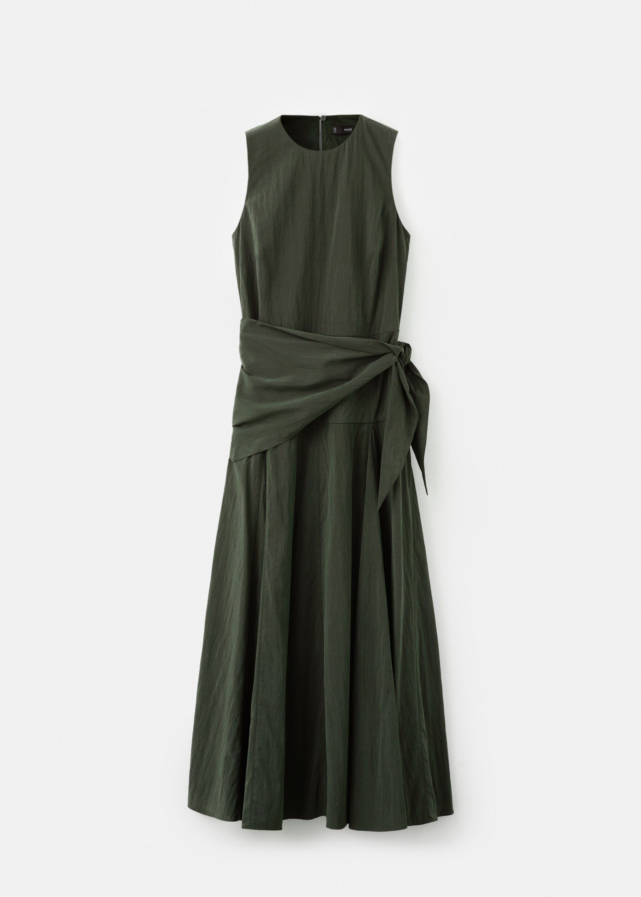 Lyocell handkerchief dress - Article without model, Khaki. Ref: 27007161-00.