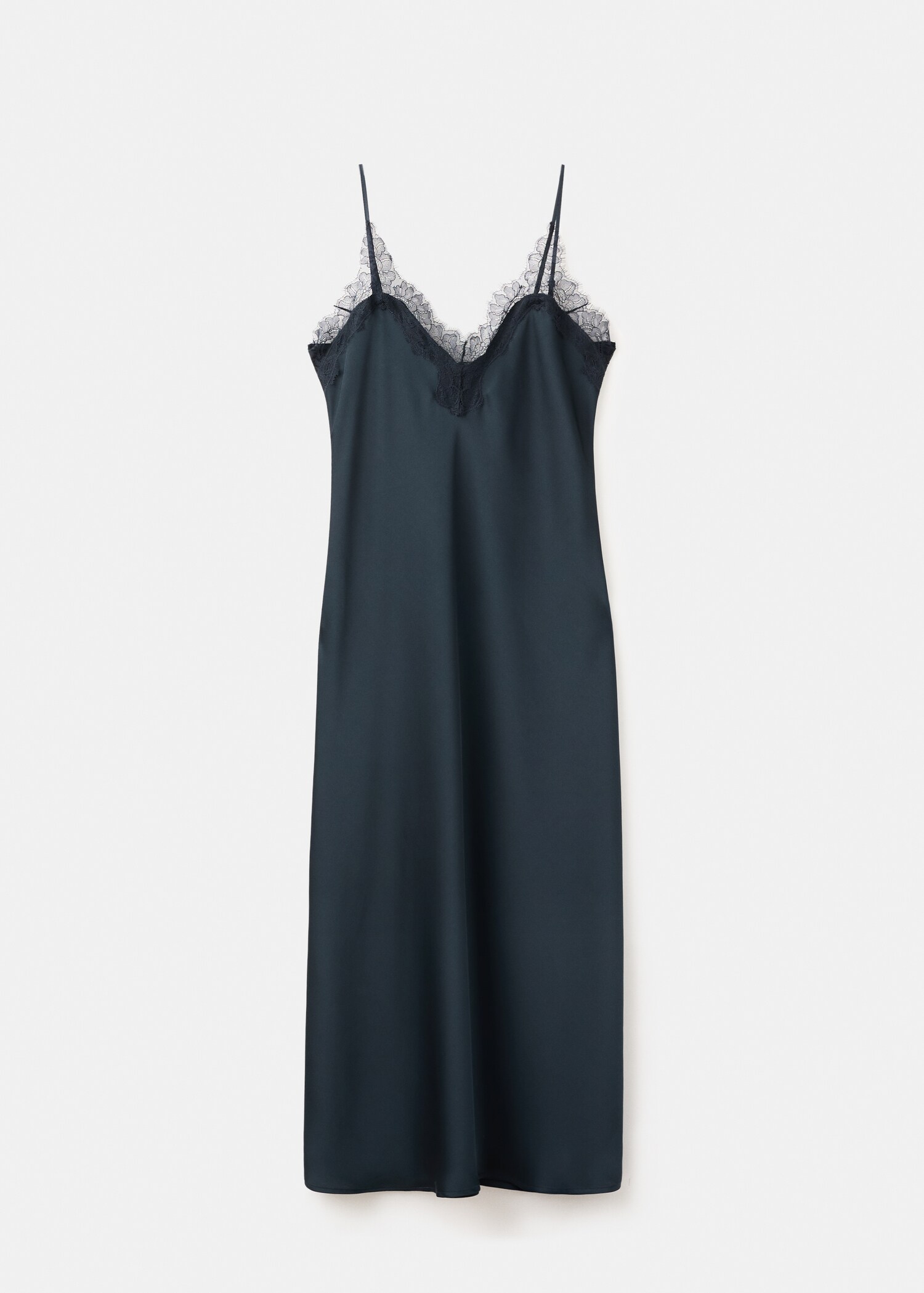 Robe style lingerie satinée - Article sans modèle