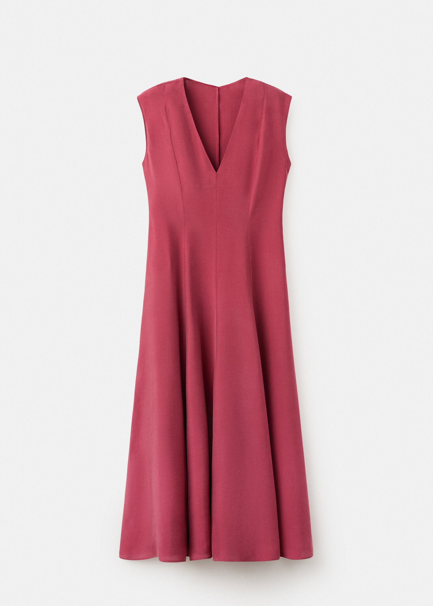 Midi dress with V-neck - Article without model