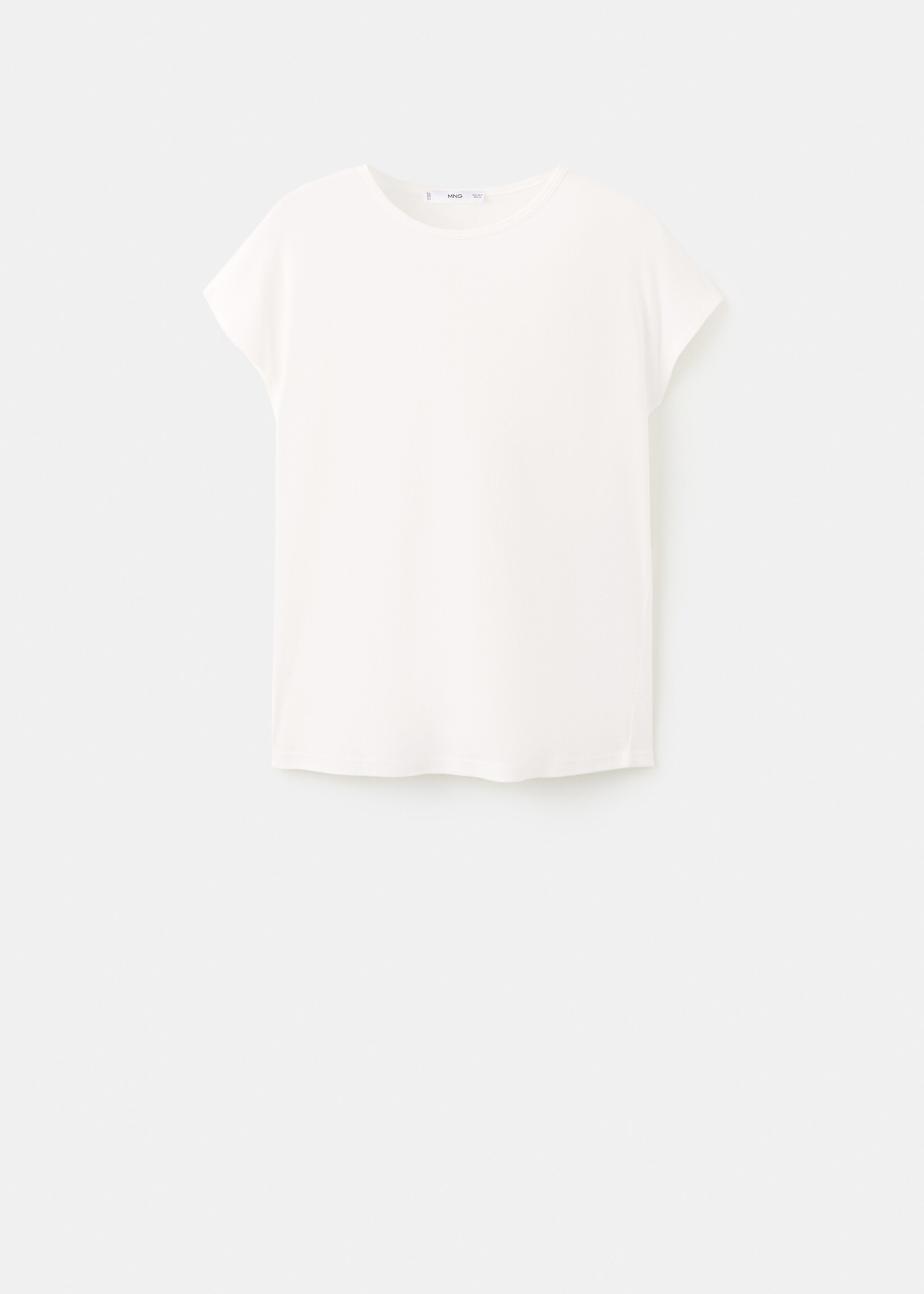 تي شيرت بكم قصير من القطن المختلط - منتج دون نموذج, سكري. Ref: 27007805-00.