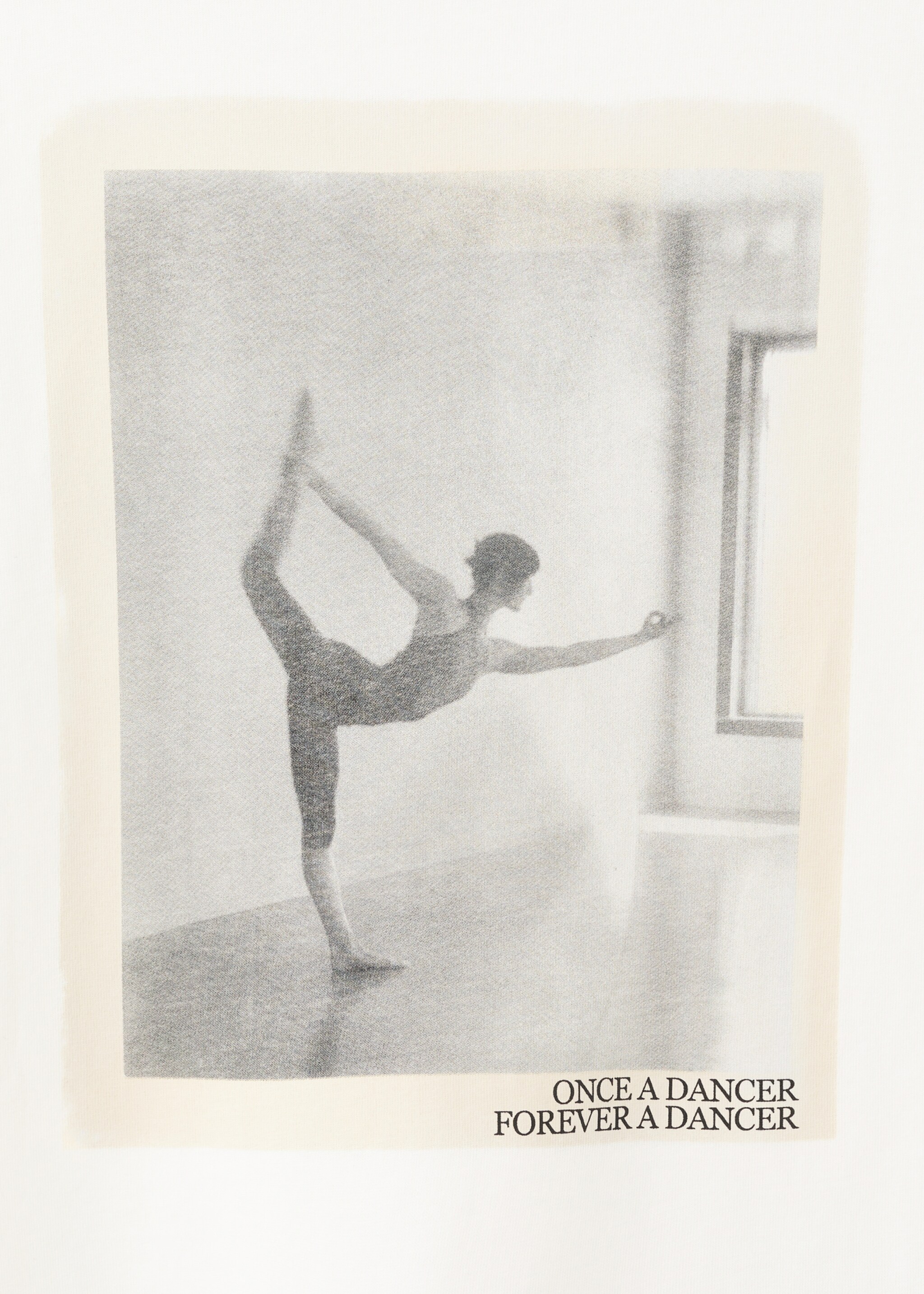 Short-sleeved printed t-shirt - Details of the article 0, White. Ref: 27007806-00.