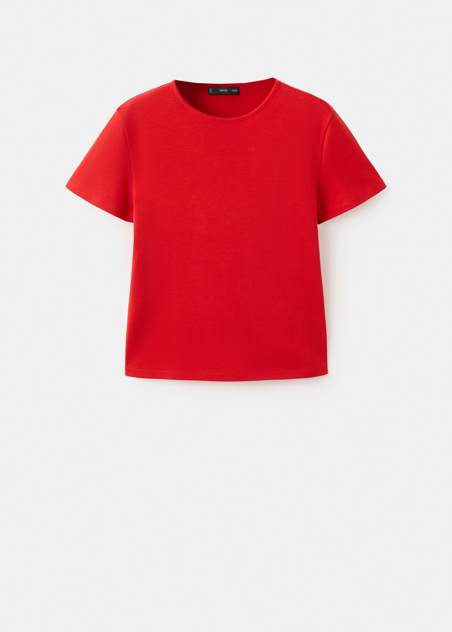 Short-sleeved cotton t-shirt - Article without model