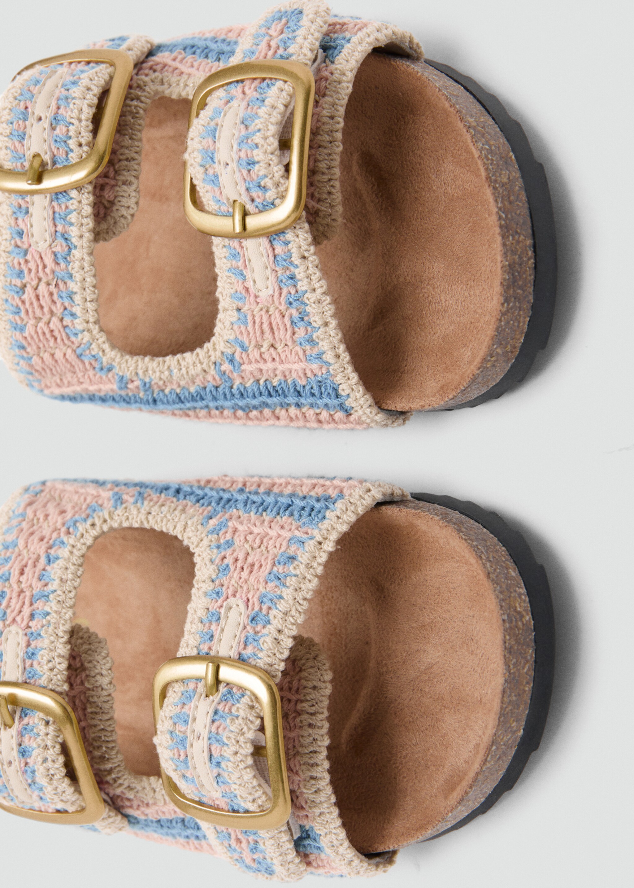 Buckled sandal - Details of the article 2, Off White. Ref: 27007893-00.
