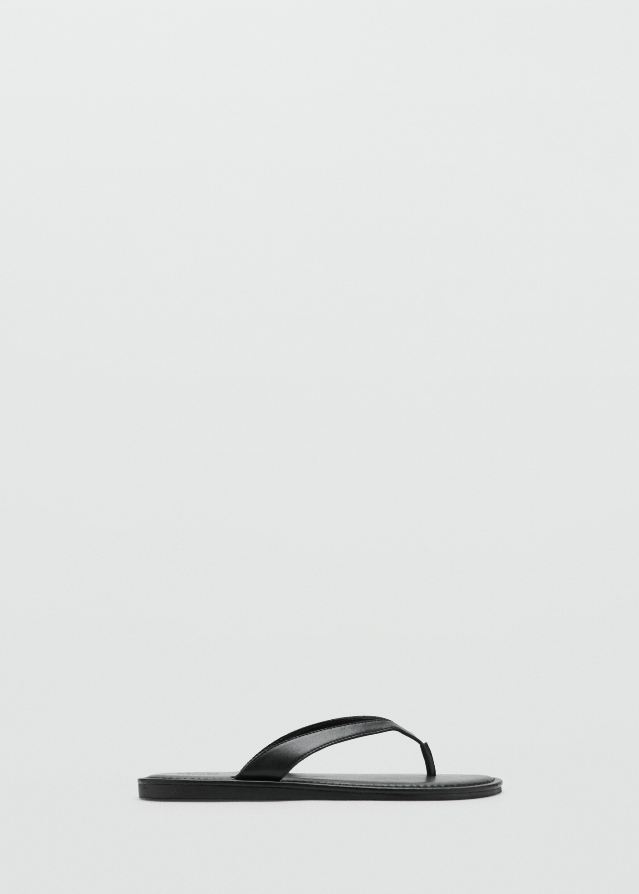 Toe thong sandals - Article without model, Black. Ref: 27007900-00.