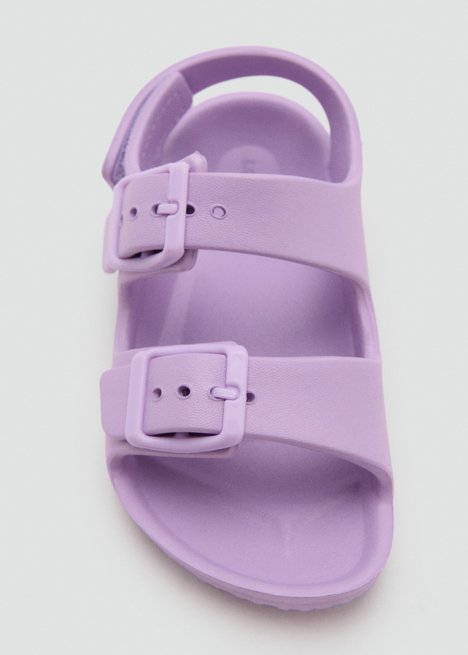 Rubberised buckle sandals - Details of the article 2