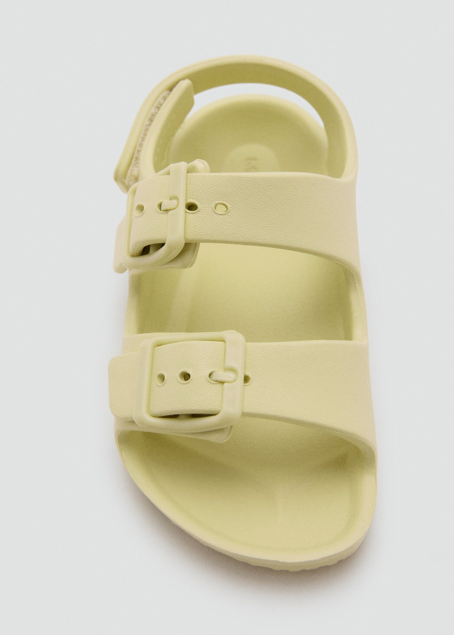 Rubberised buckle sandals - Details of the article 2