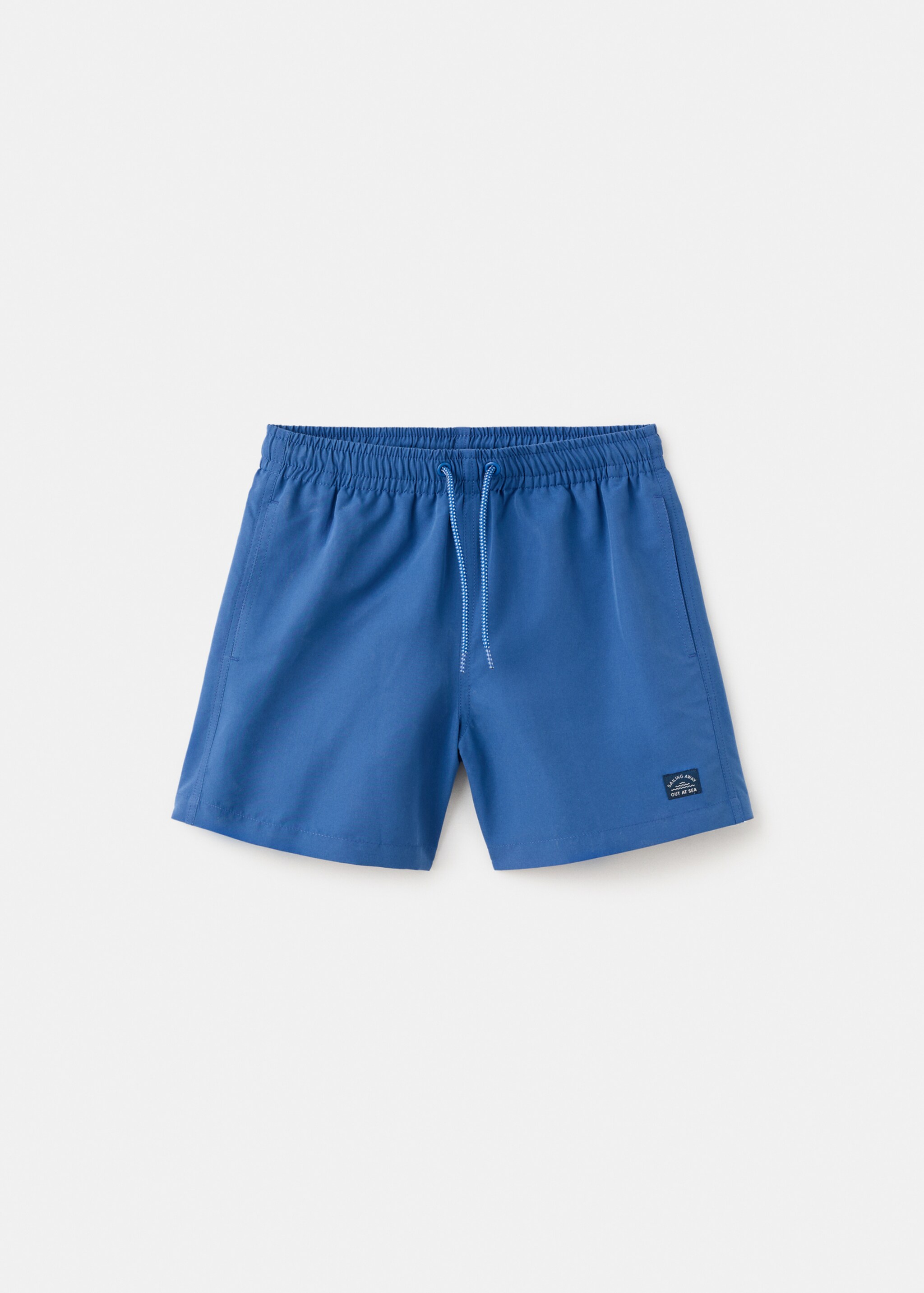 Maillot de bain uni cordon - Article sans modèle, Bleu encre. Ref: 27007911-00.