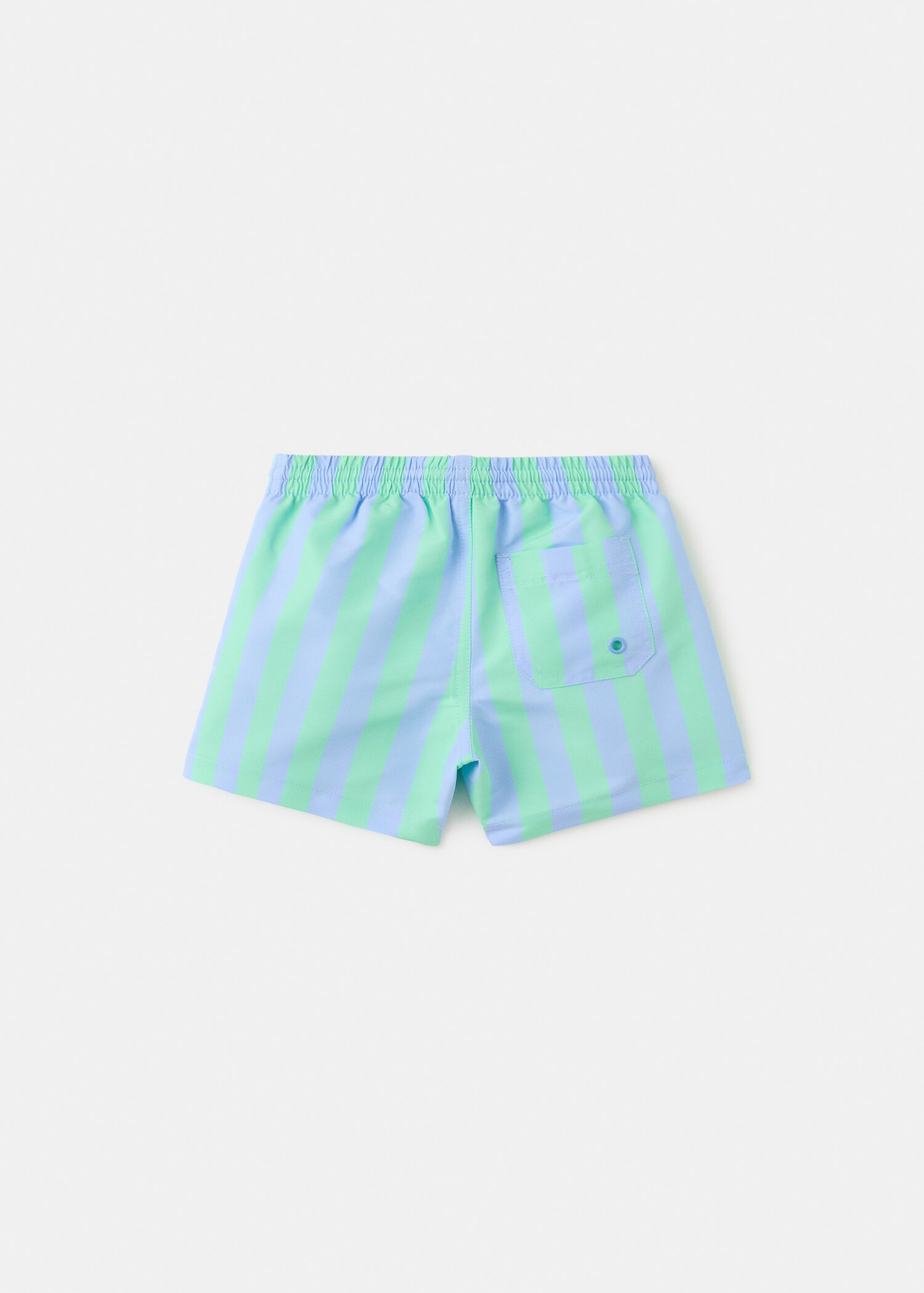 Striped swimsuit - Reverse of the article