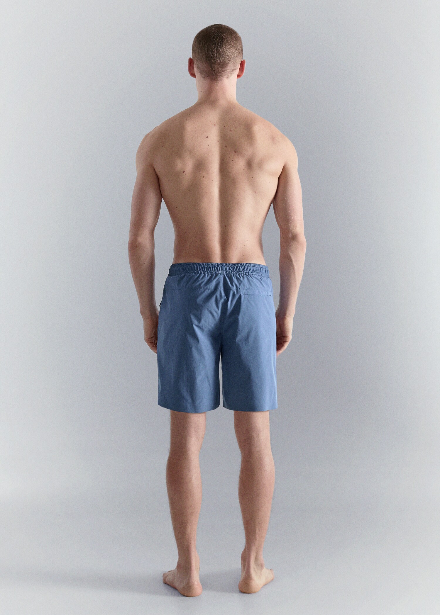 Maillot de bain à poches zippées - Verso de l’article