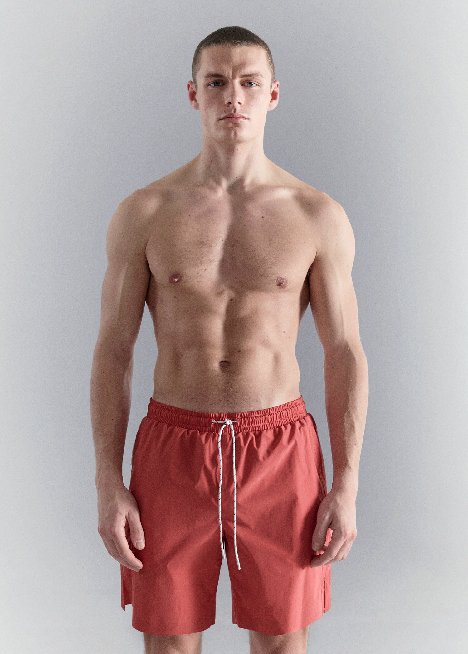 Swimsuit with zip pockets - Medium plane