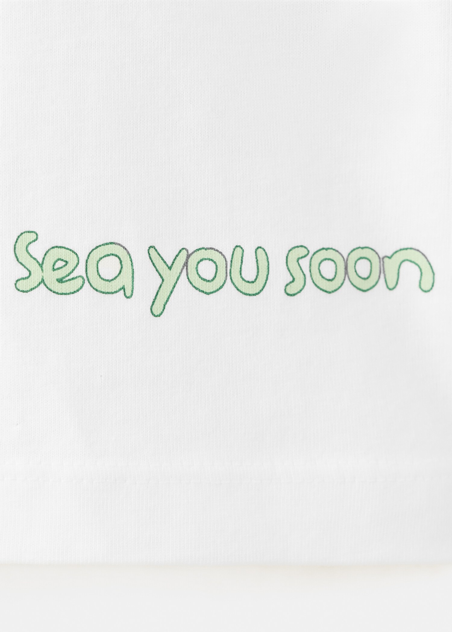 Pineapple printed cotton T-shirt - Details of the article 0