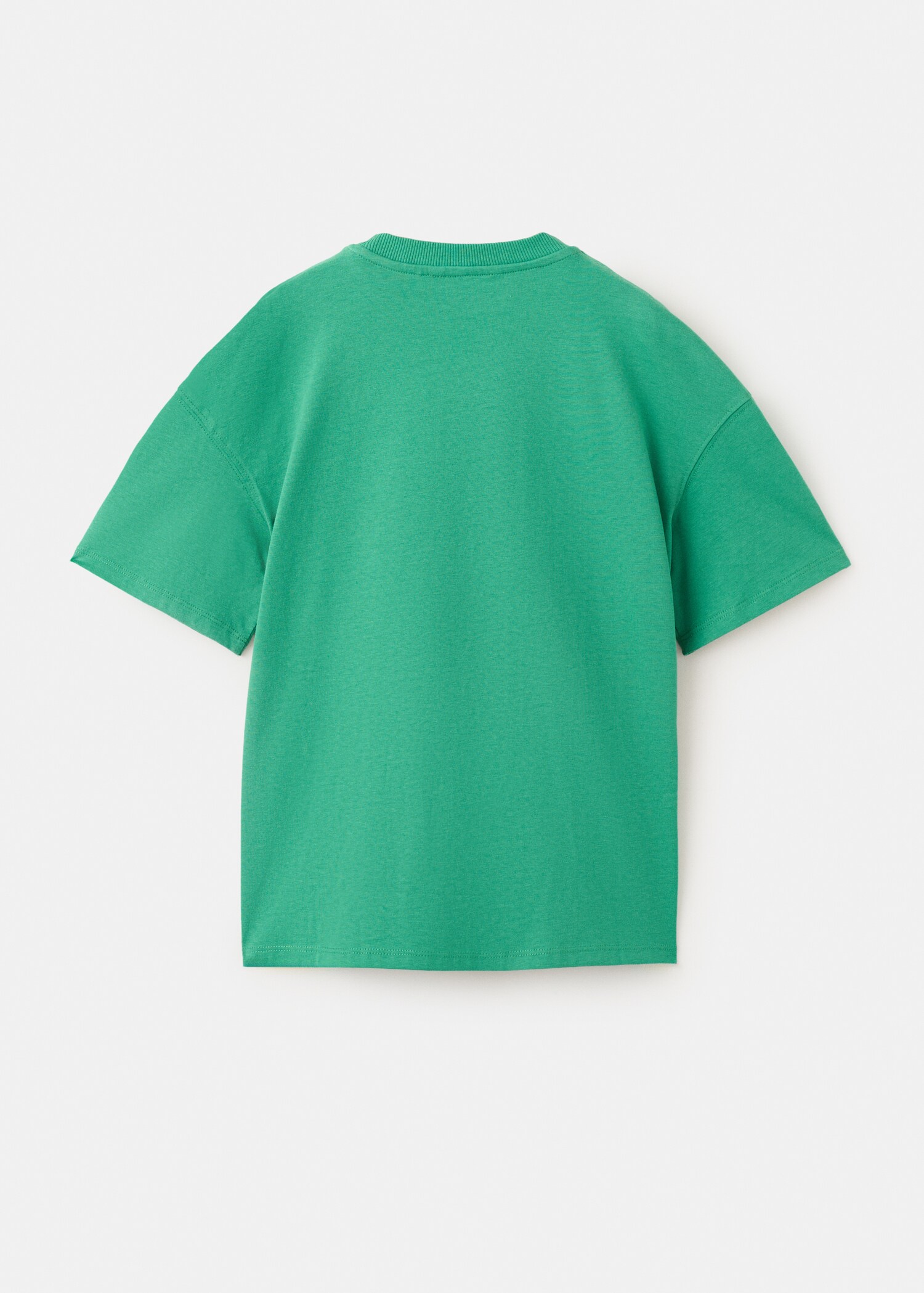 Printed cotton-blend t-shirt - Reverse of the article