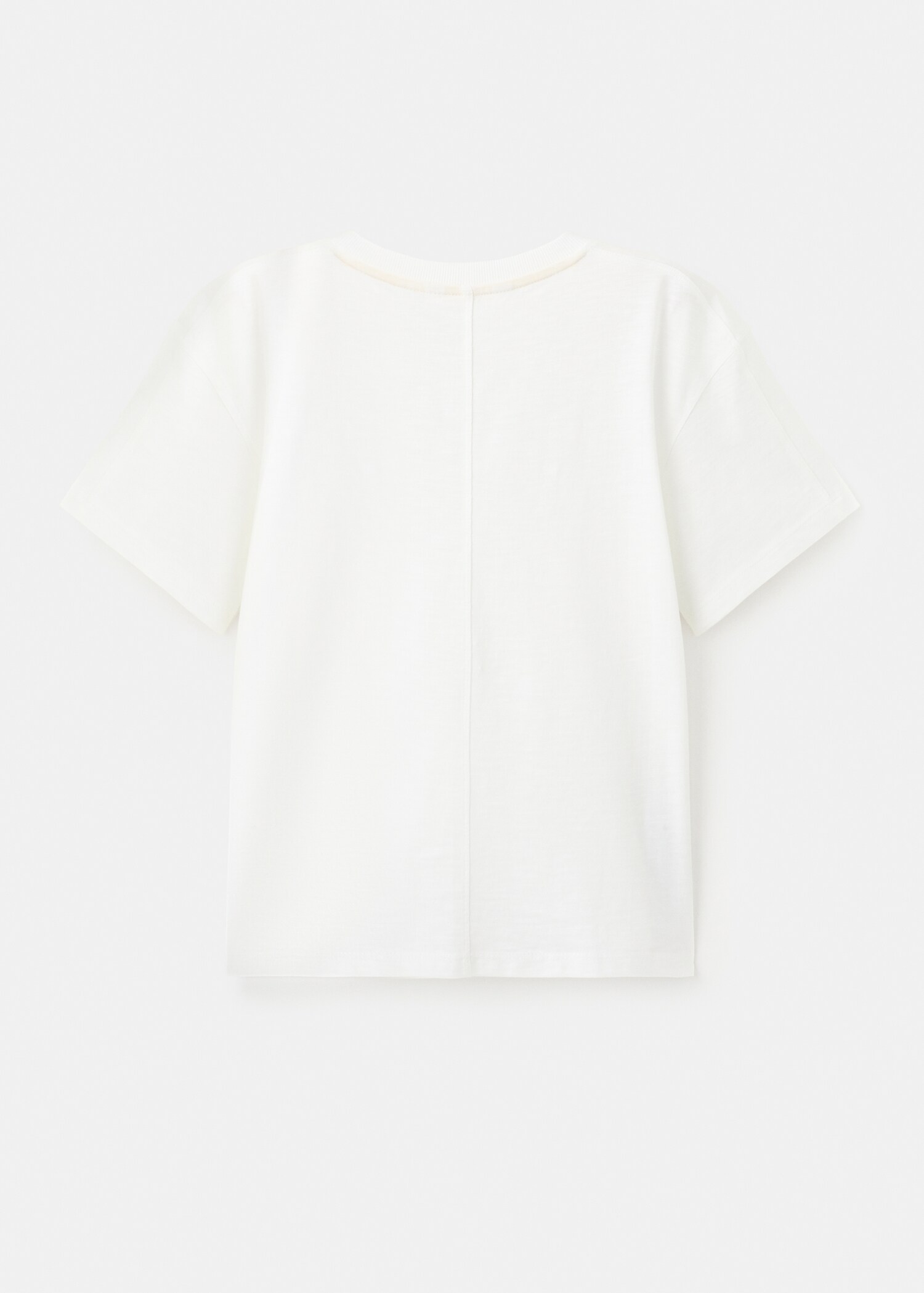 Printed cotton-blend t-shirt - Reverse of the article