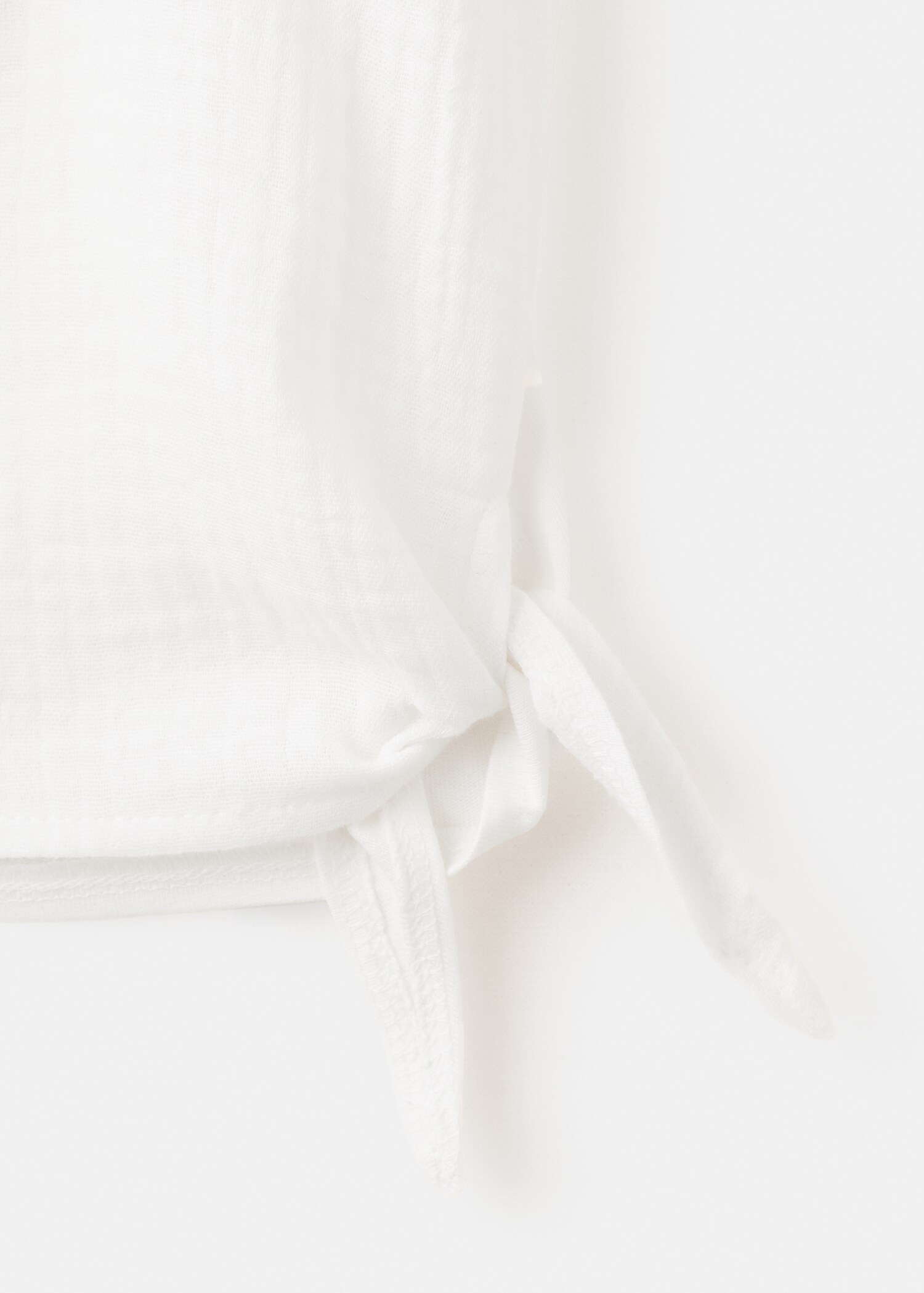 One-shoulder detail T-shirt - Details of the article 0