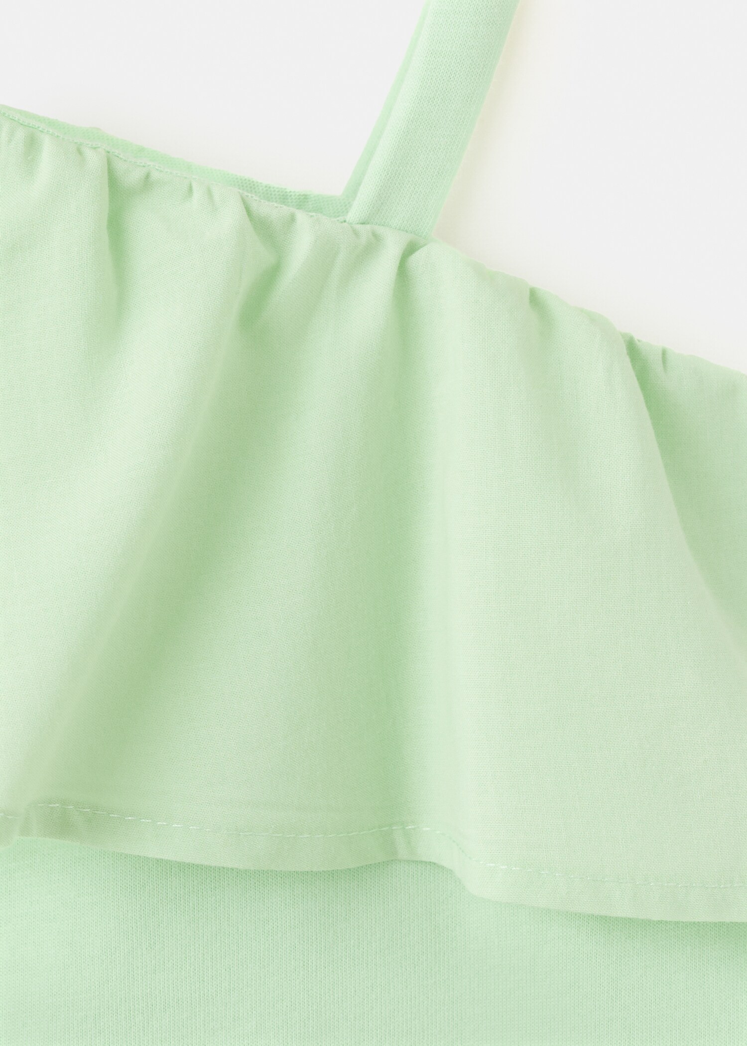 Off-the-shoulder ruffled top - Details of the article 8