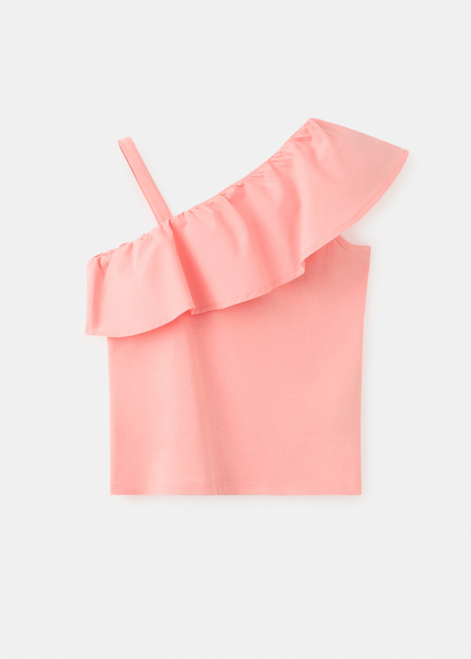 Off-the-shoulder ruffled top - Reverse of the article