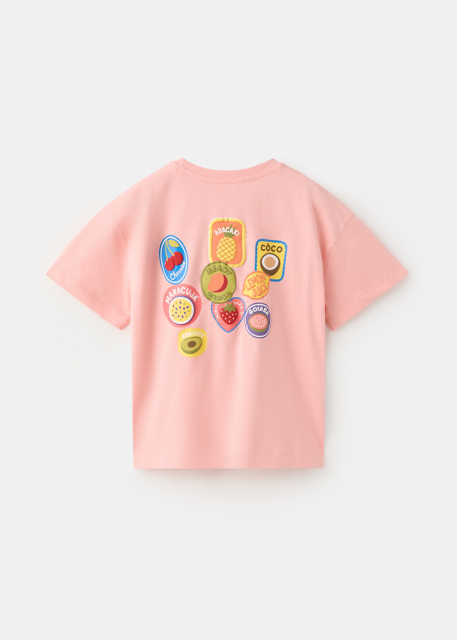 Fruit print t-shirt - Reverse of the article