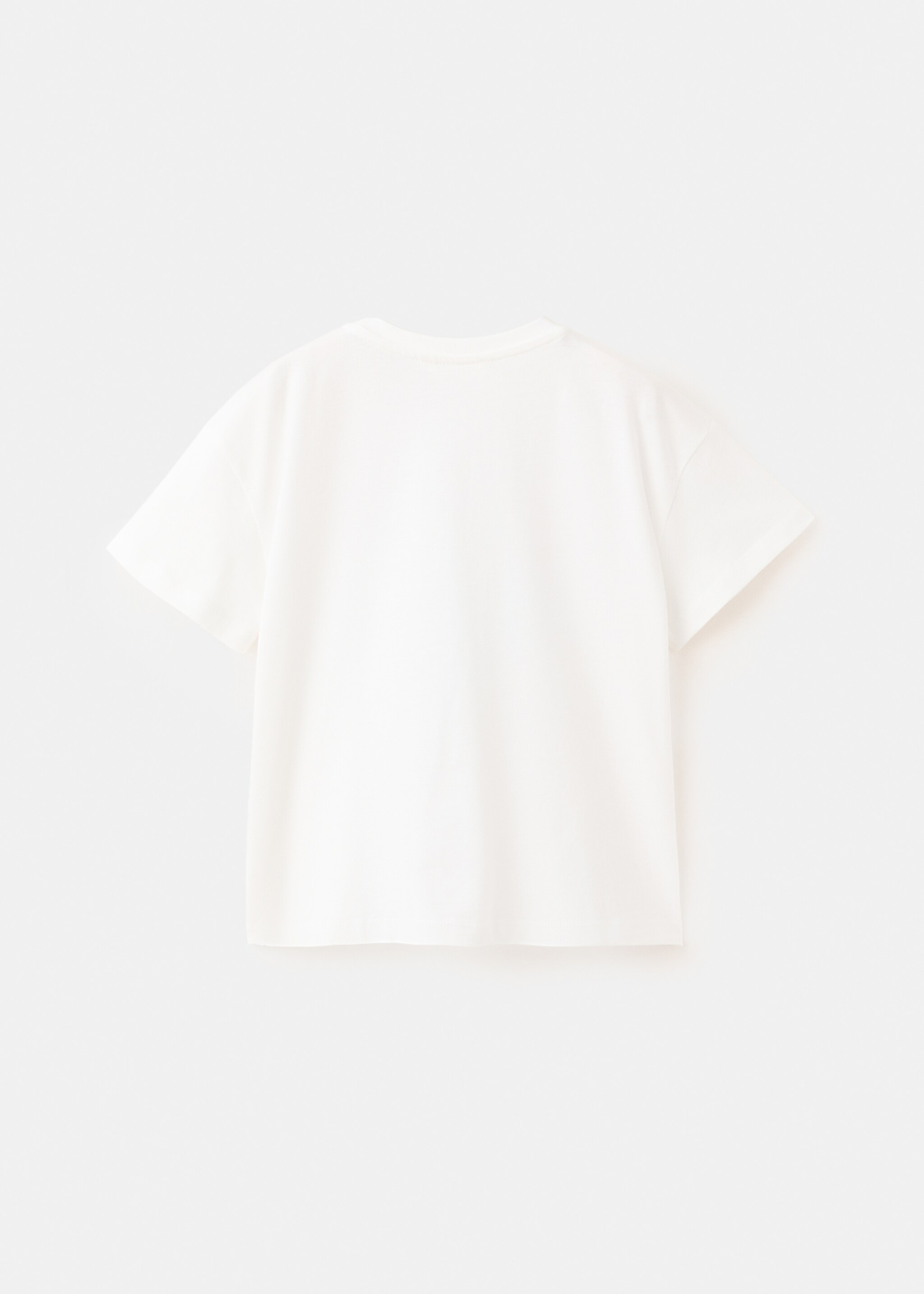 Tropical print T-shirt - Reverse of the article, Off White. Ref: 27007941-00.