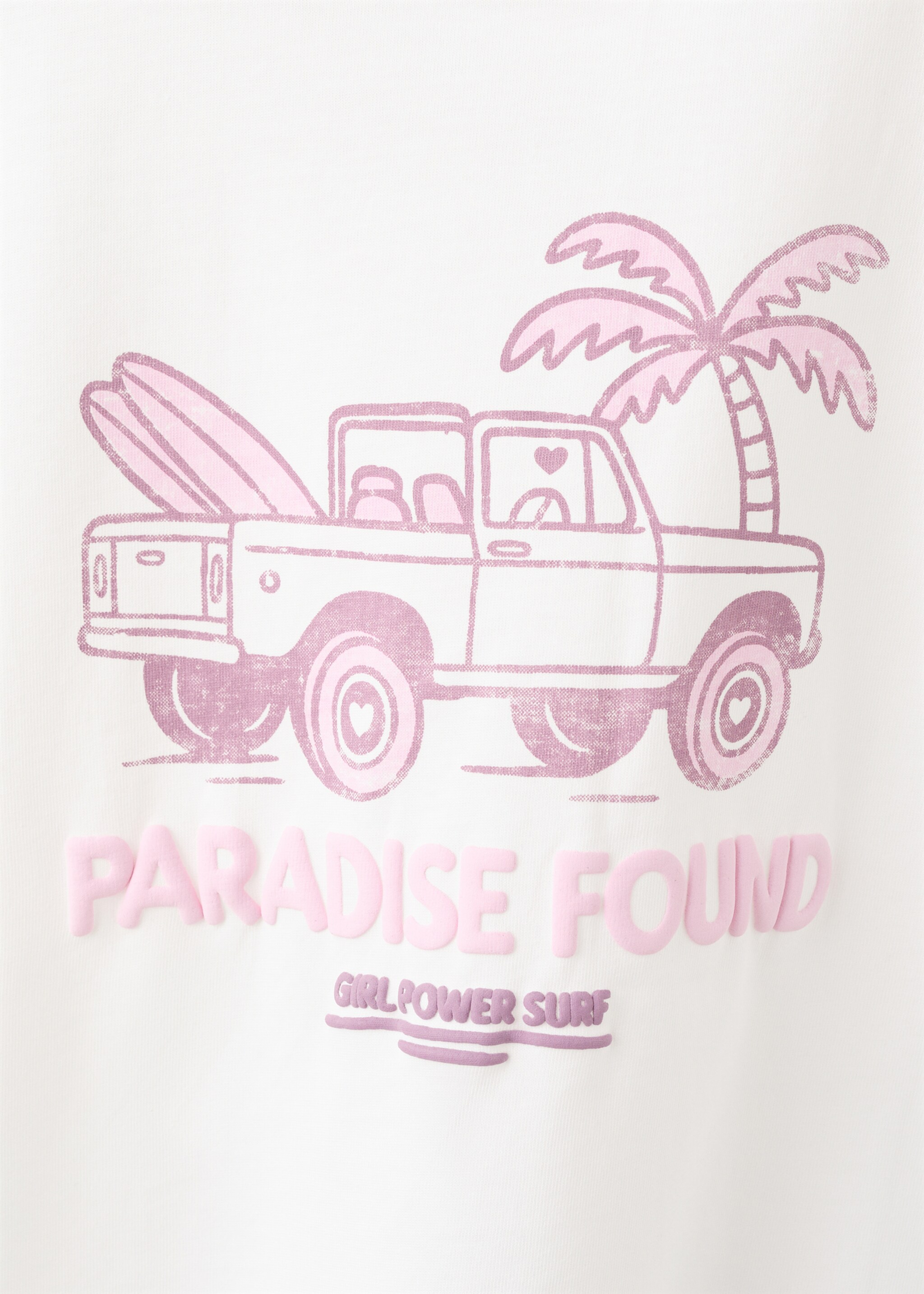 Printed cotton-blend t-shirt - Details of the article 0, Off White. Ref: 27007943-00.