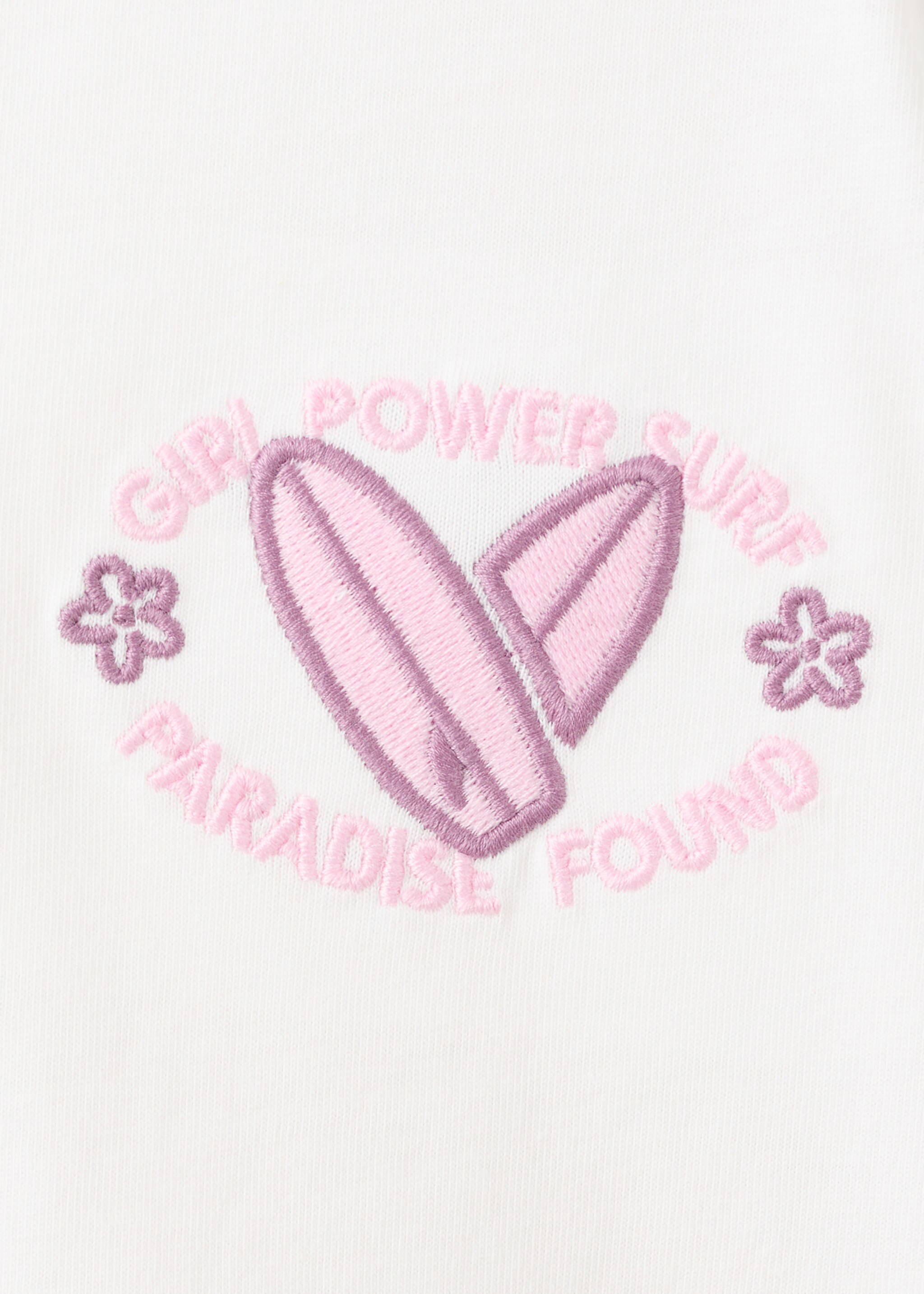 Printed cotton-blend t-shirt - Details of the article 8, Off White. Ref: 27007943-00.