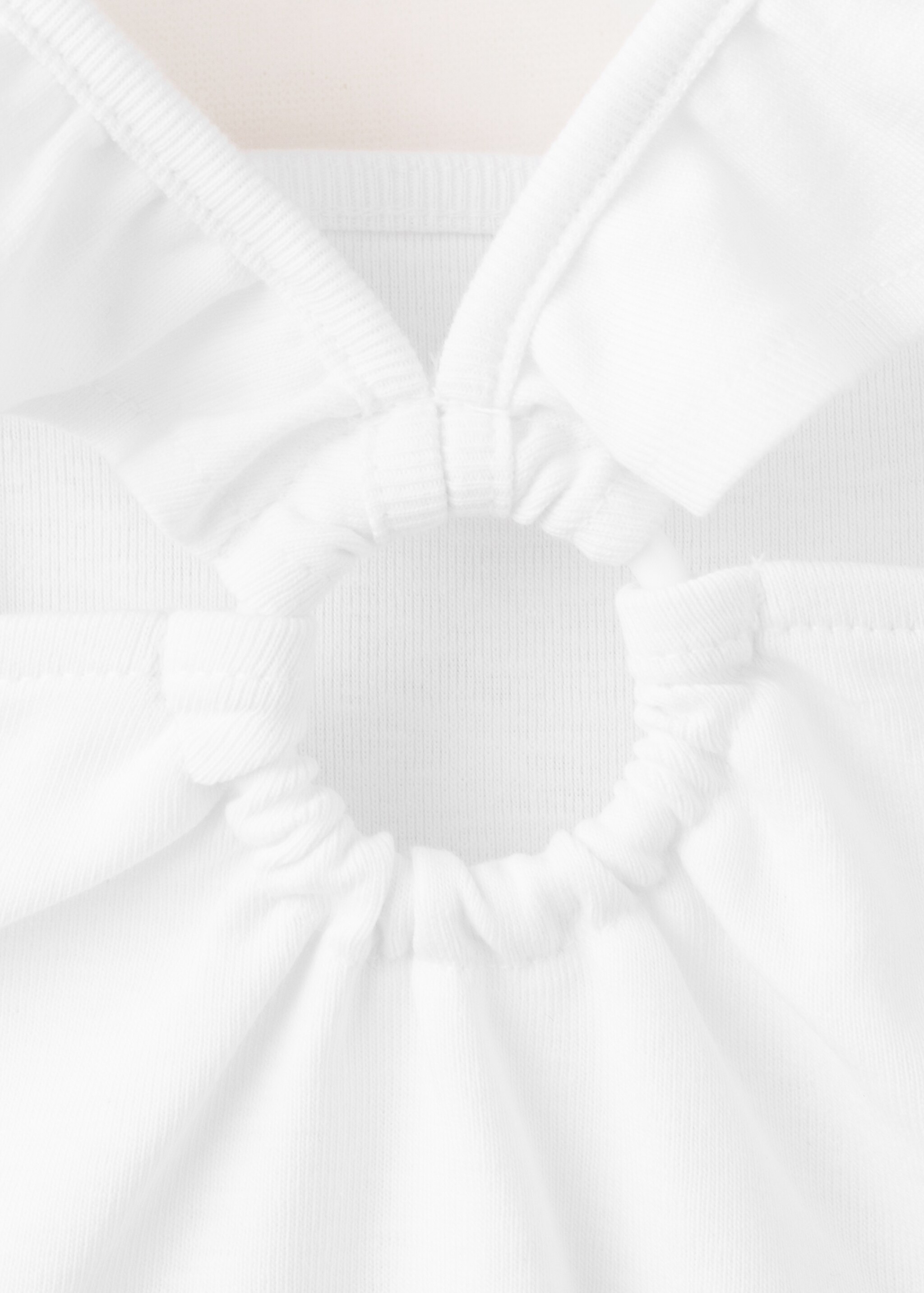 Samarreta fresa - Detall de l'article 8, Blanc trencat. Ref: 27007949-00.