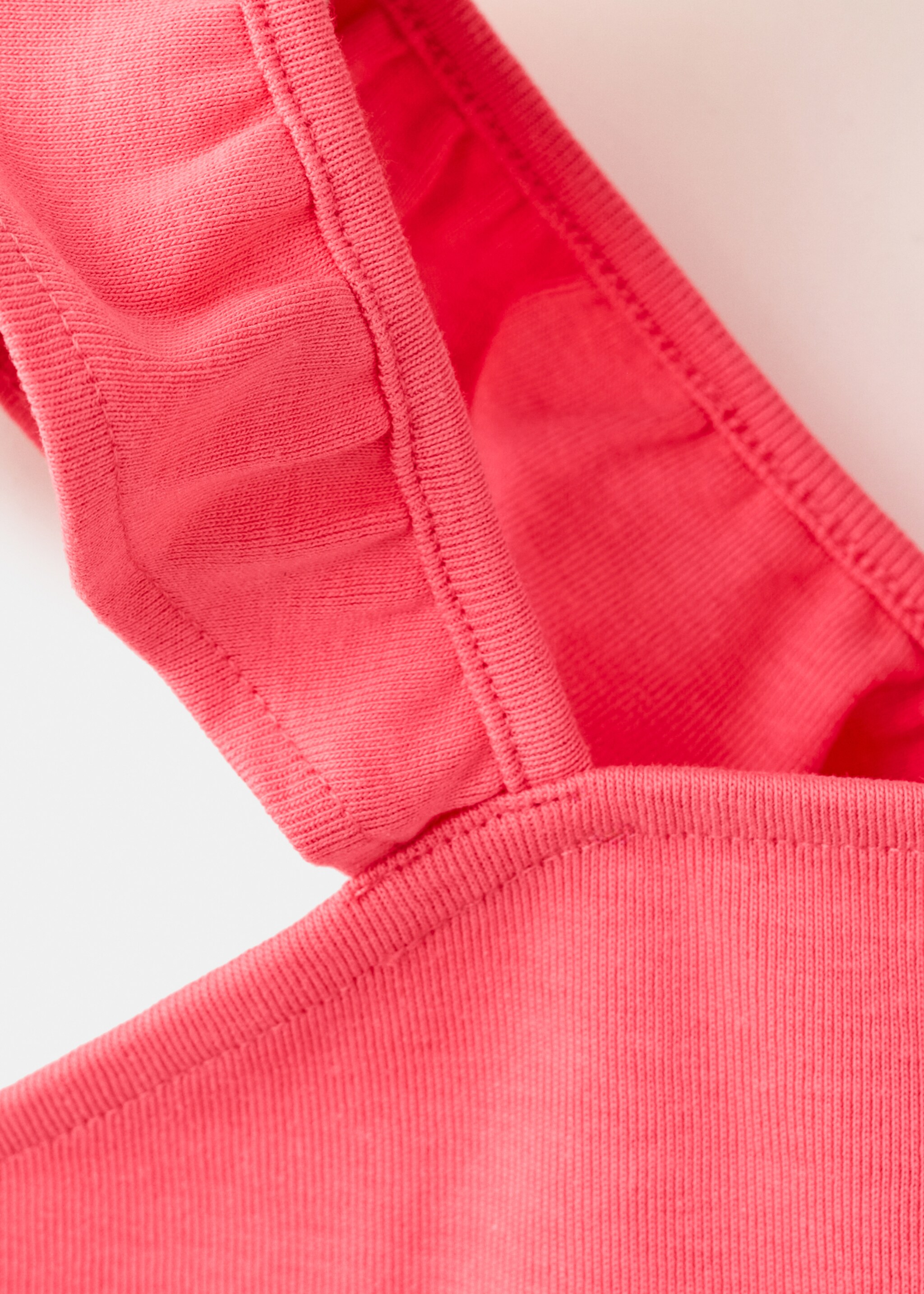 Camiseta algodón volantes - Detalle del artículo 8, Fucsia. Ref: 27007949-00.