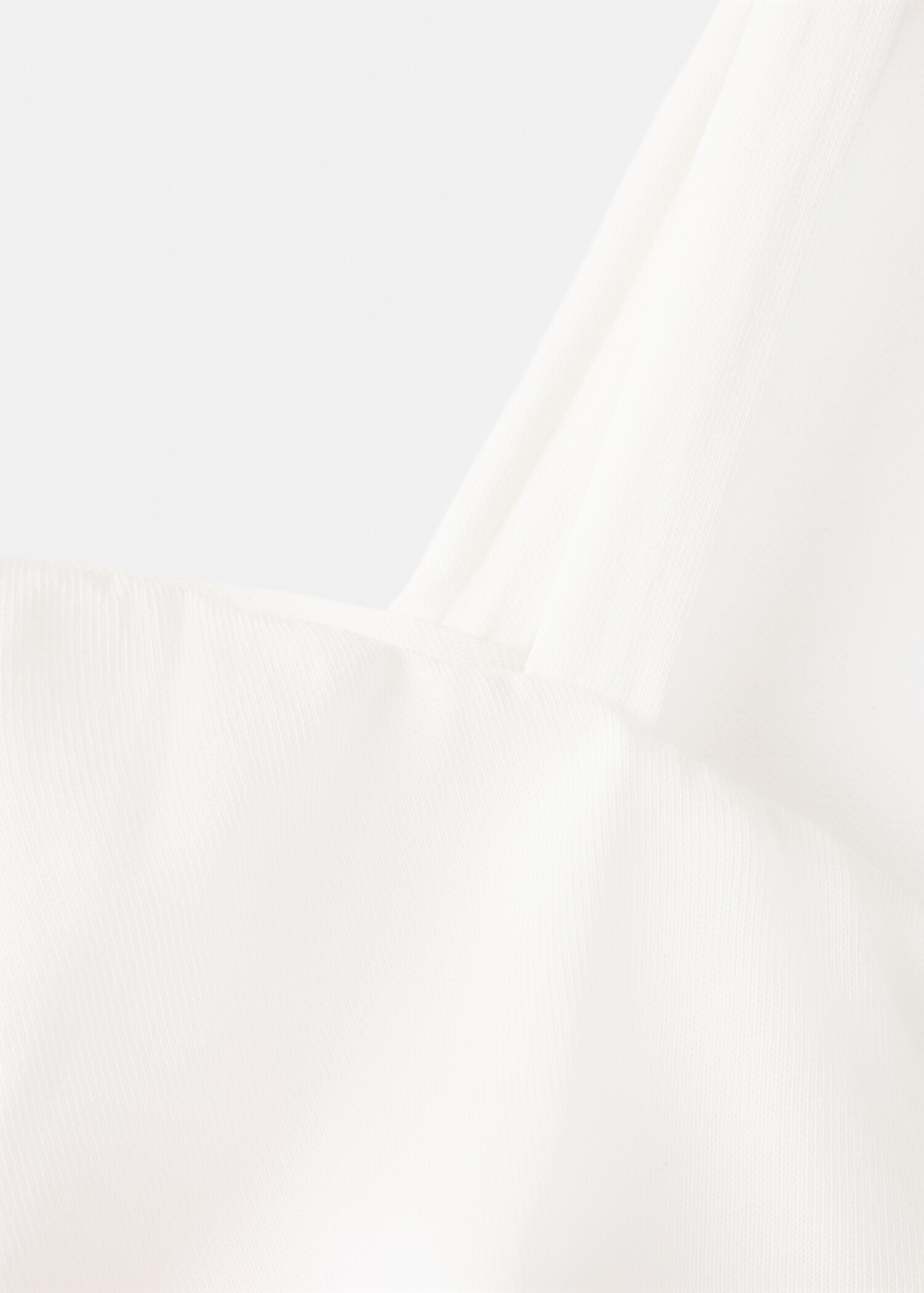 Contrast ruffle T-shirt - Details of the article 0