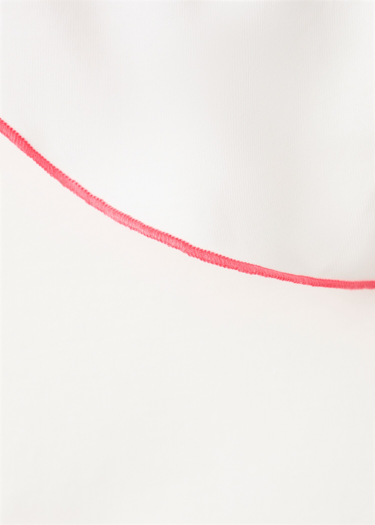 Contrast ruffle T-shirt - Details of the article 8