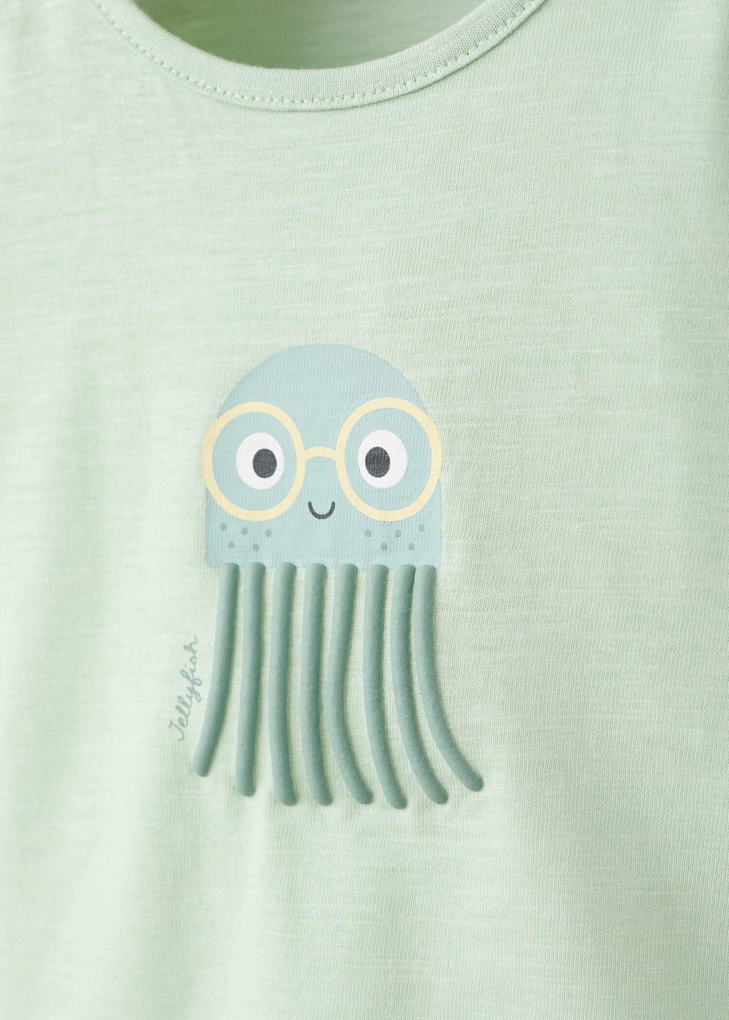 Animal print cotton T-shirt - Details of the article 8